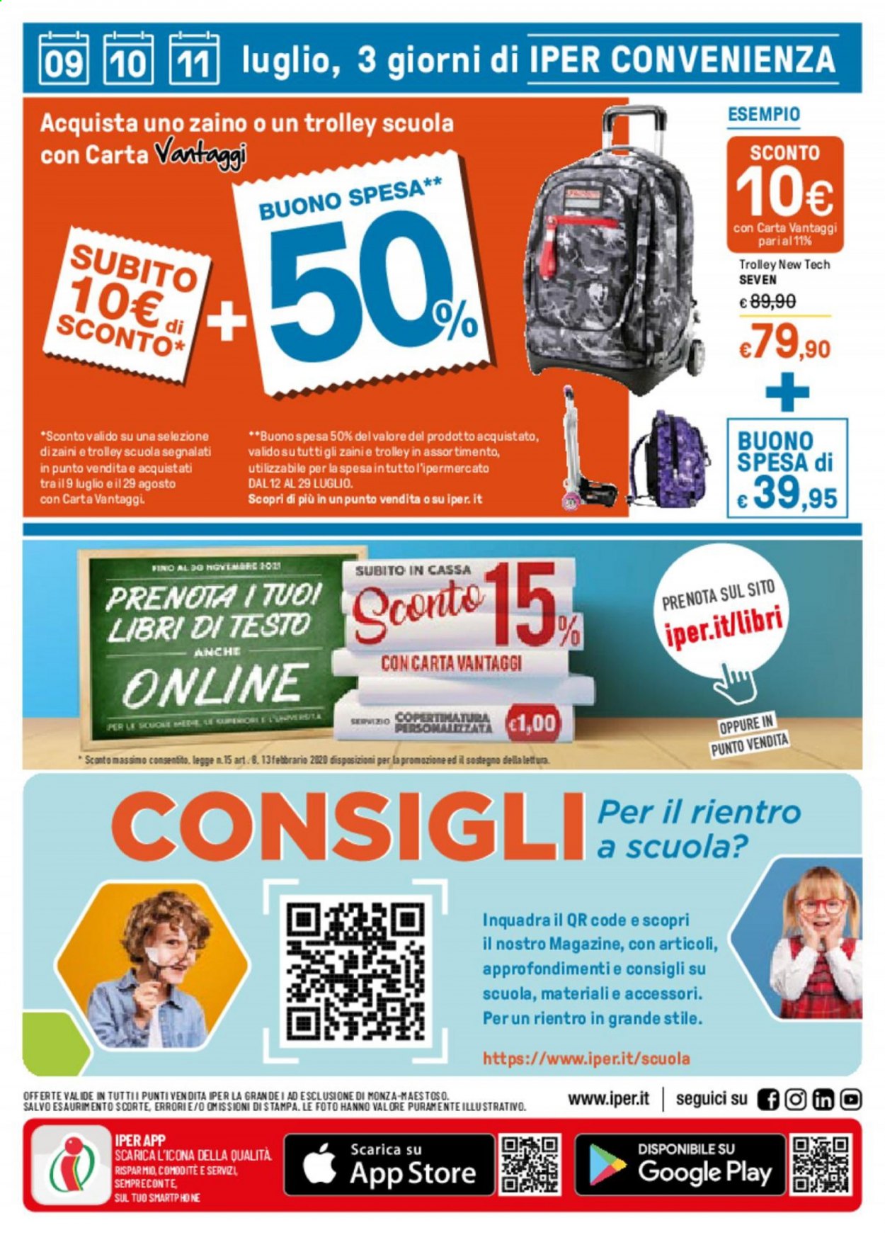 Volantino Iper, La grande i - 9/7/2021 - 29/8/2021. Pagina 16
