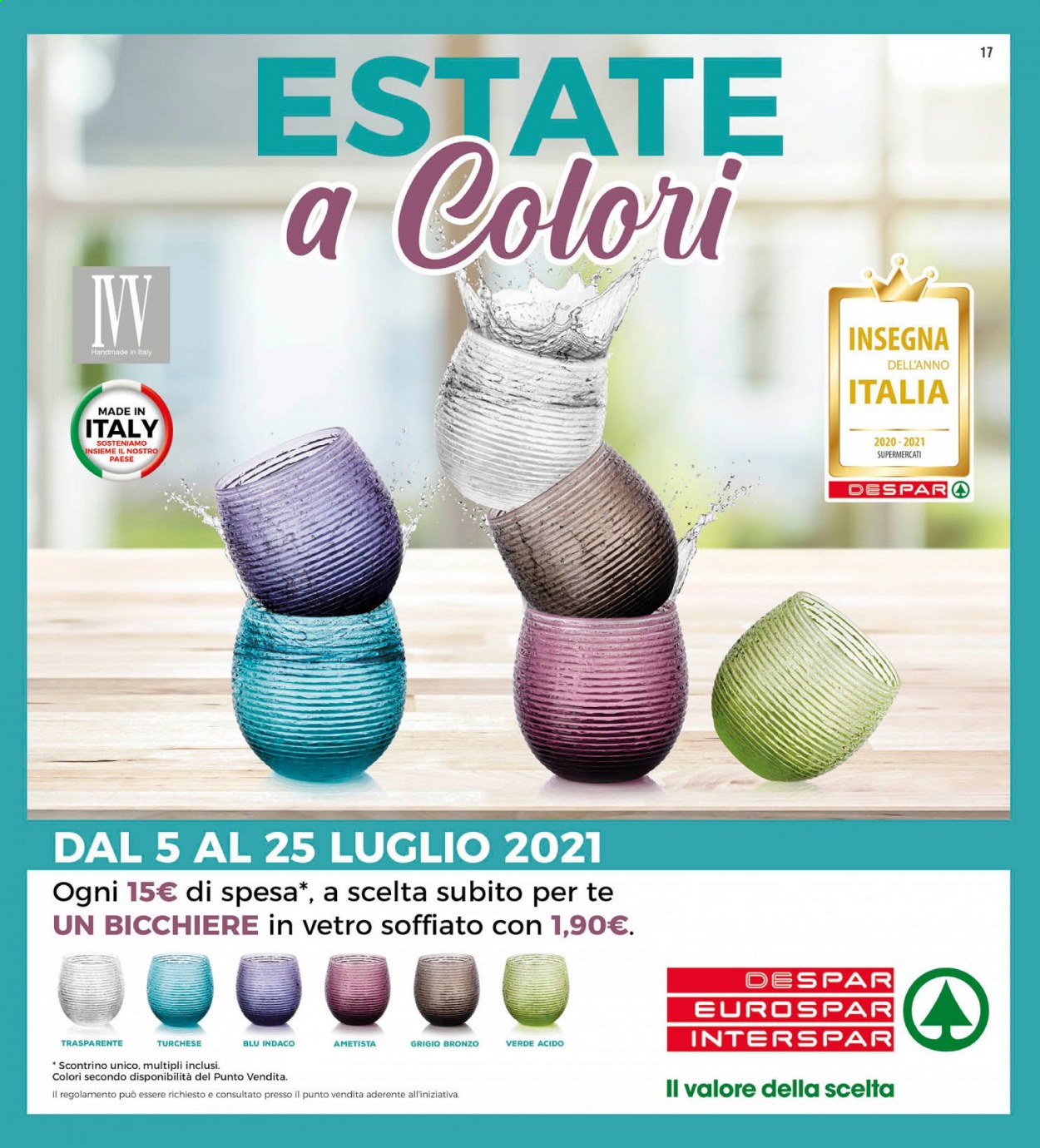 Volantino Interspar - 9/7/2021 - 18/7/2021. Pagina 17