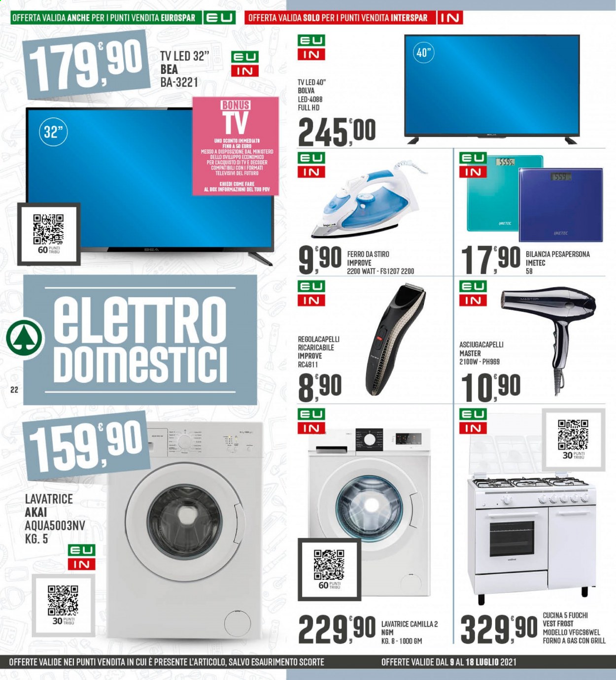Volantino Interspar - 9/7/2021 - 18/7/2021. Pagina 22
