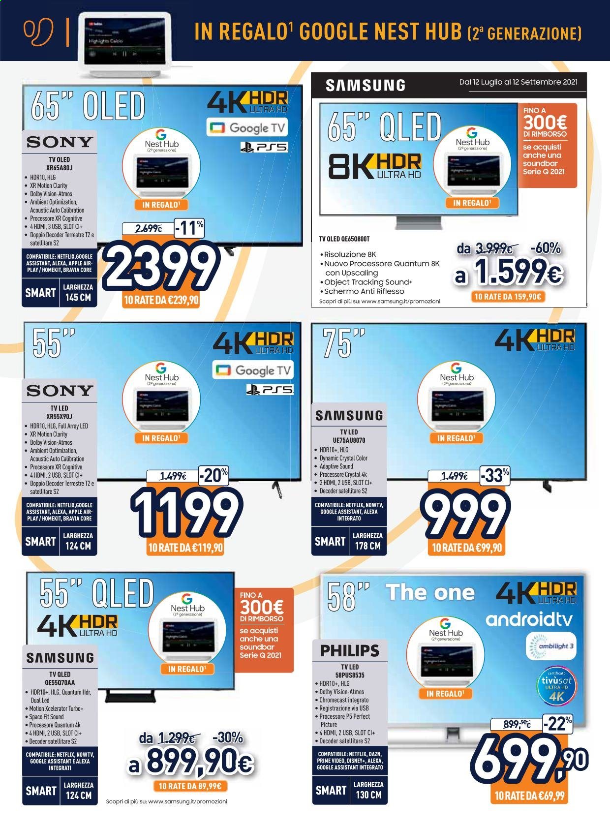 Volantino Unieuro - 12/7/2021 - 22/7/2021. Pagina 2