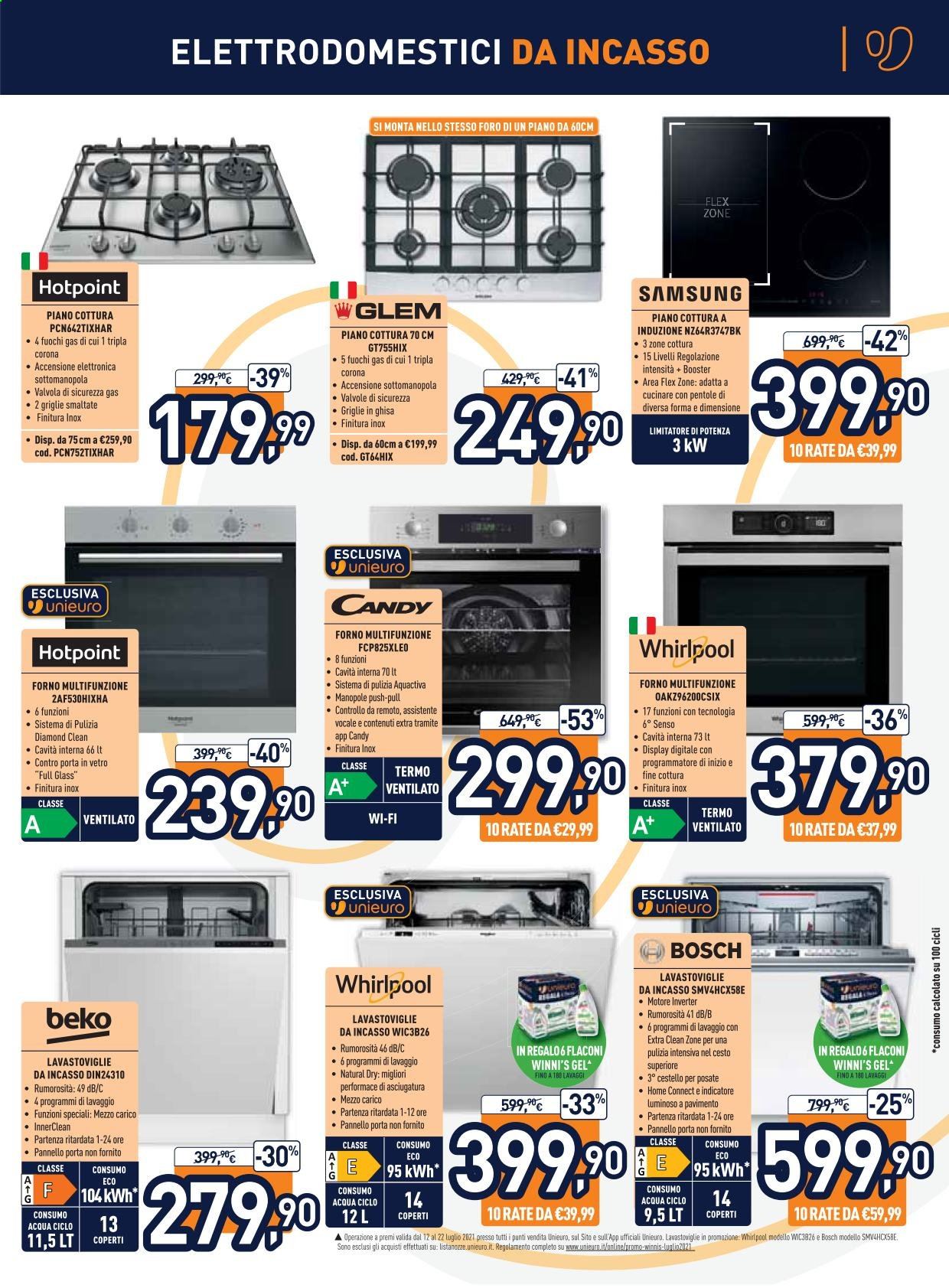 Volantino Unieuro - 12/7/2021 - 22/7/2021. Pagina 17