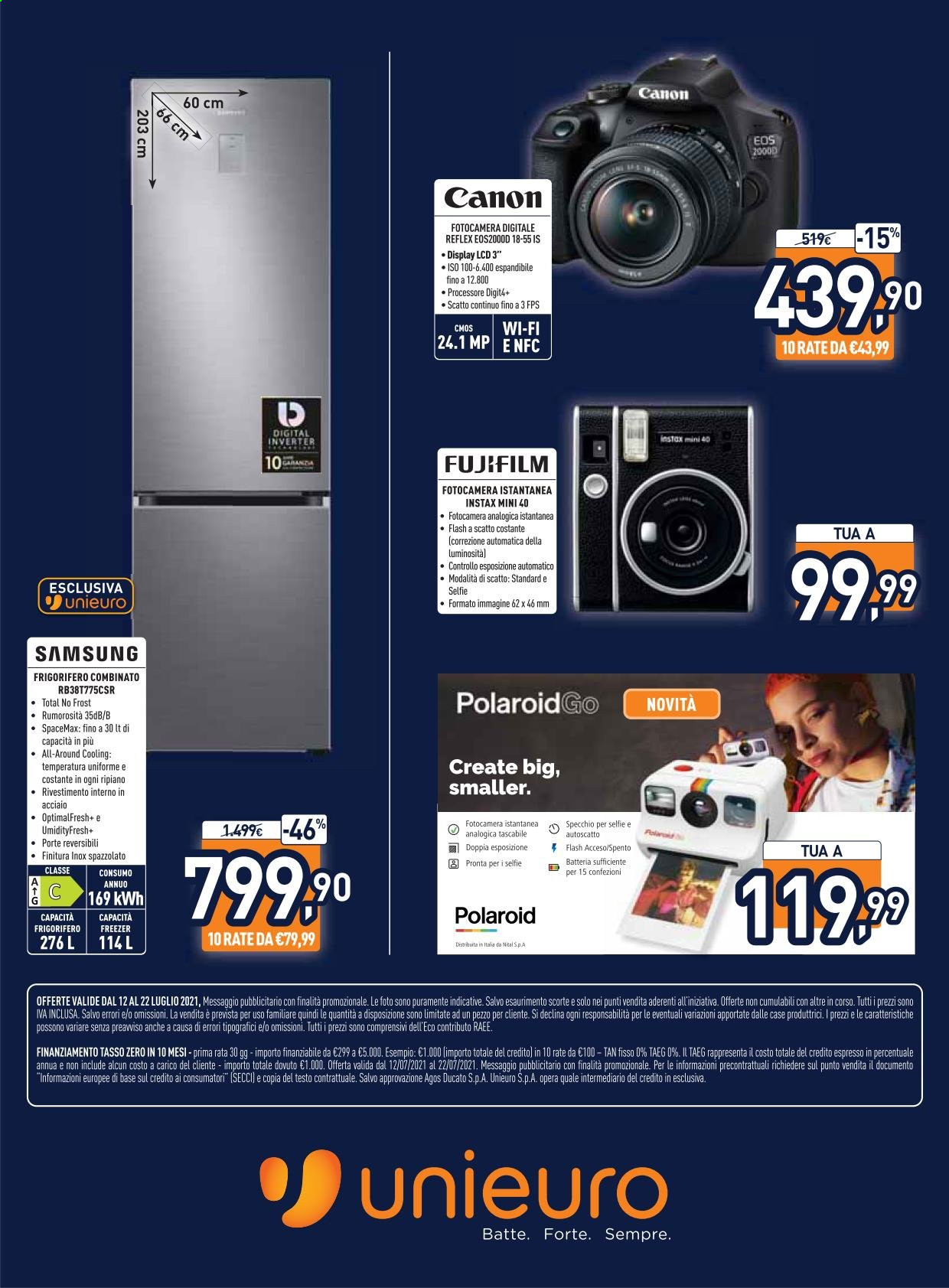 Volantino Unieuro - 12/7/2021 - 22/7/2021. Pagina 32