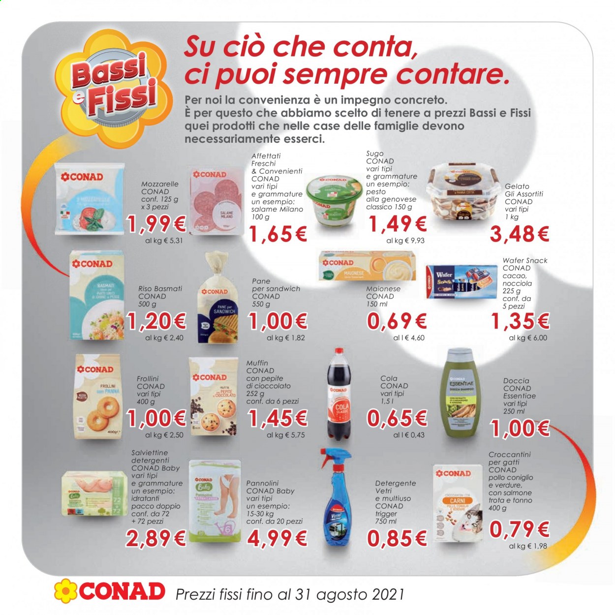 Volantino Conad - 15/7/2021 - 28/7/2021. Pagina 24