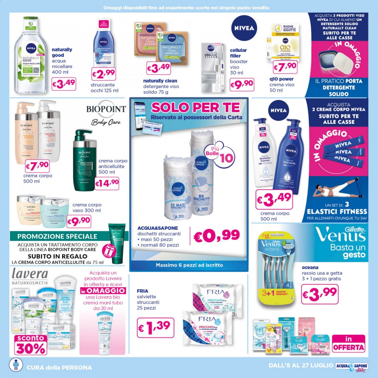 Volantino Acqua & Sapone - 8/7/2021 - 27/7/2021. Pagina 10