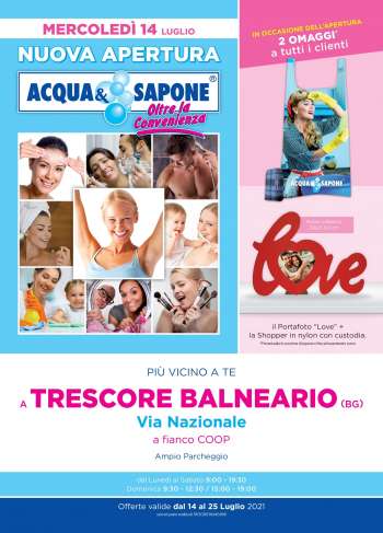 Volantino Acqua & Sapone - 14.7.2021 - 25.7.2021.