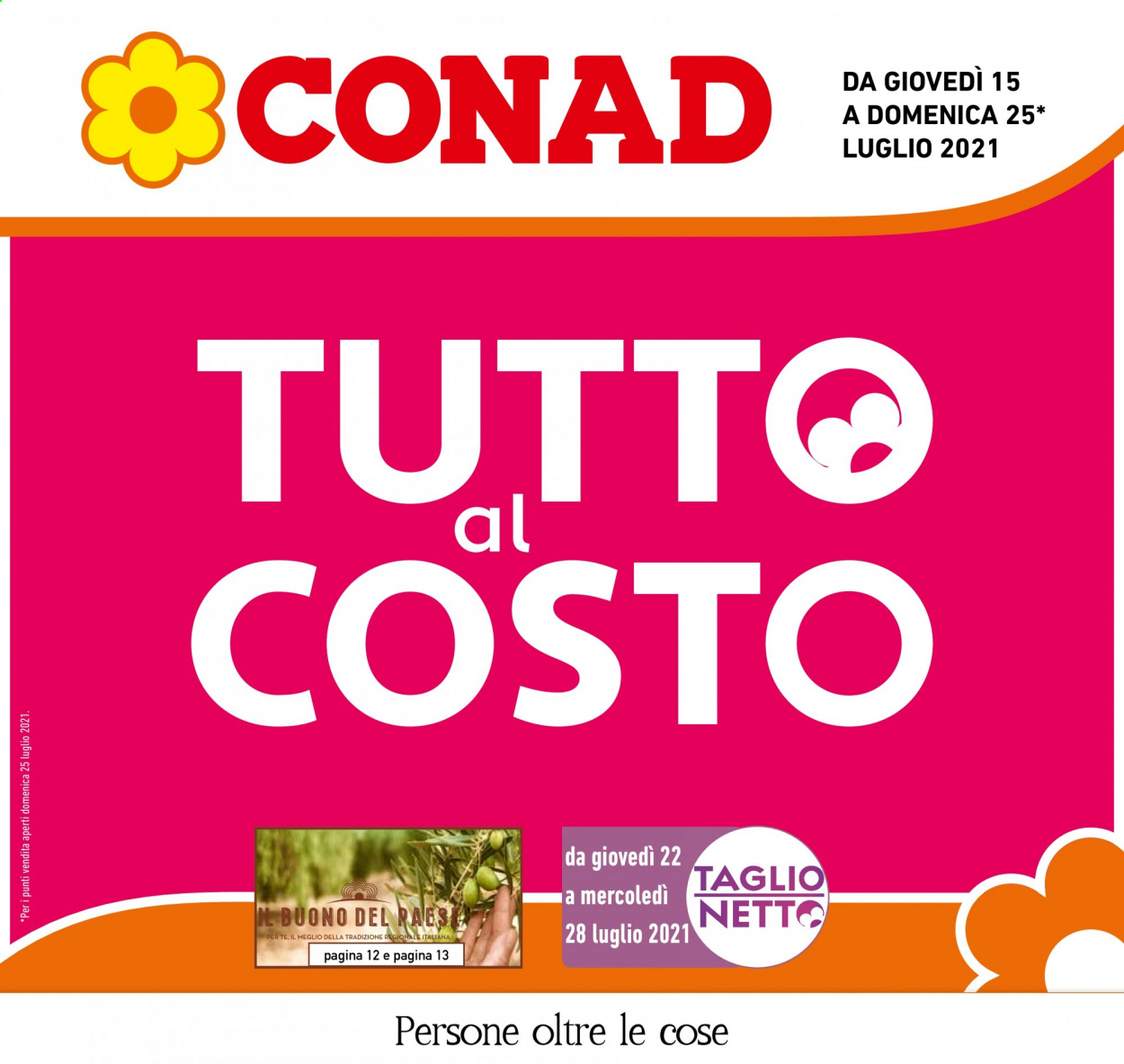 thumbnail - Volantino Conad - 15/7/2021 - 25/7/2021.