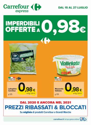 Volantino Carrefour - 15.7.2021 - 27.7.2021.