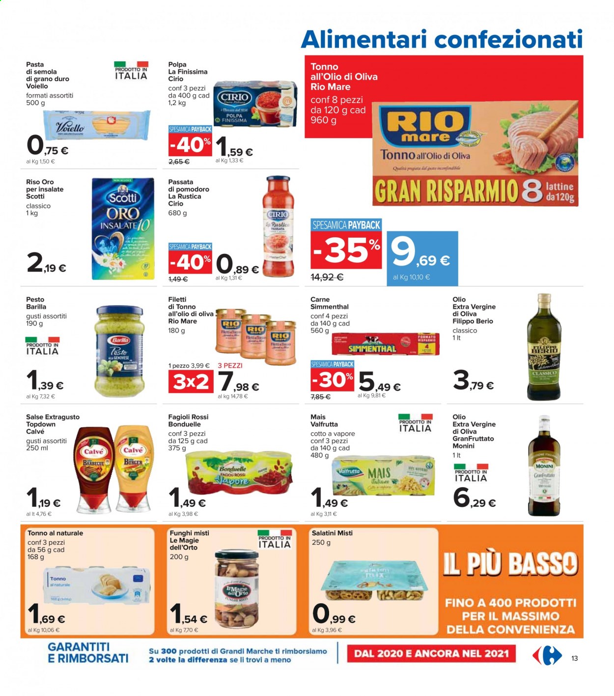 Volantino Carrefour - 15/7/2021 - 28/7/2021. Pagina 13