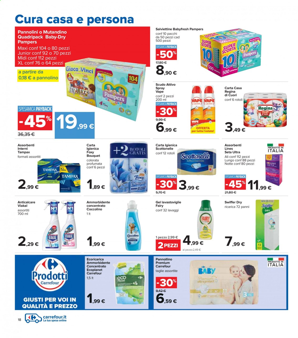Volantino Carrefour - 15/7/2021 - 28/7/2021. Pagina 18