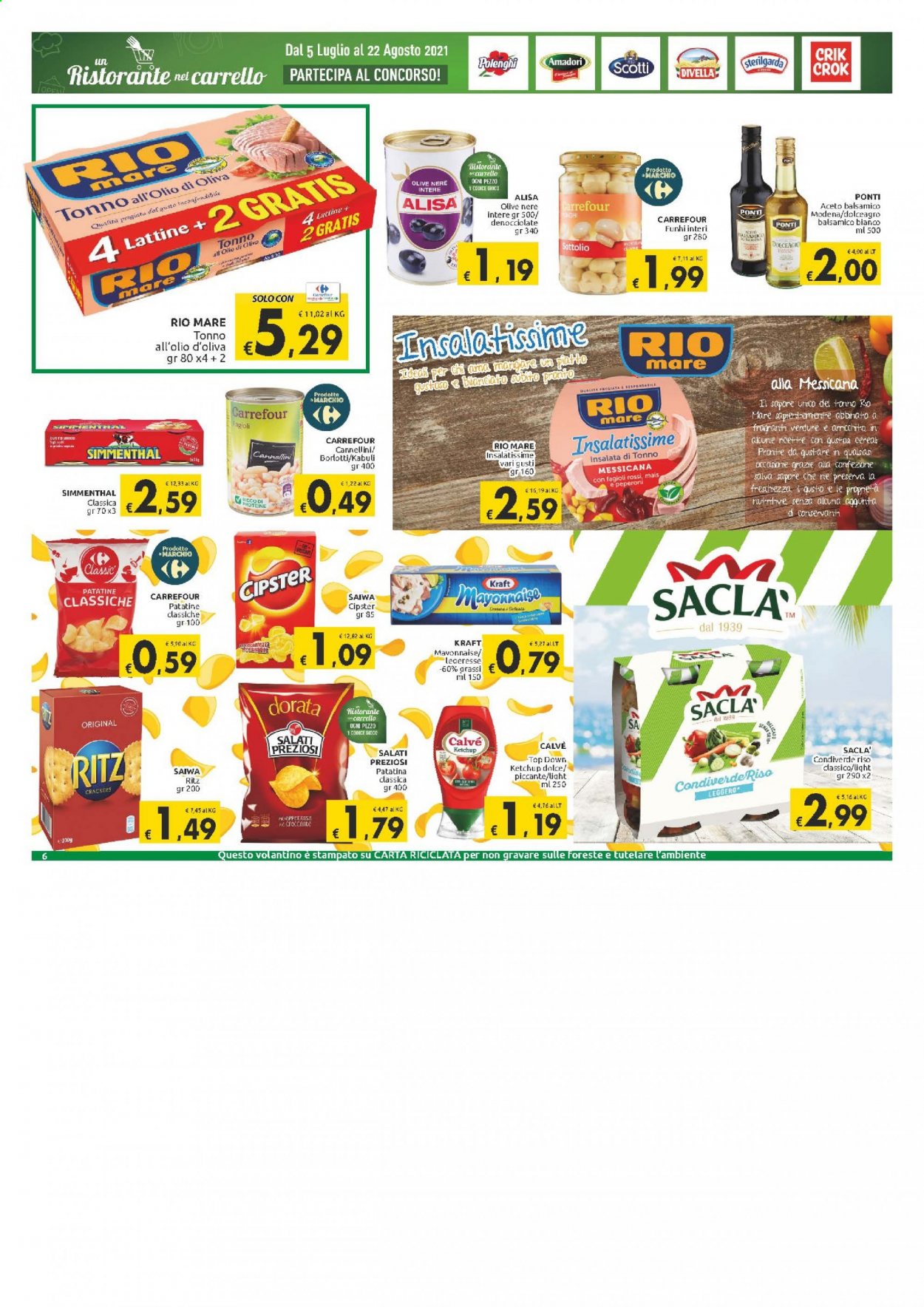Volantino Carrefour - 14/7/2021 - 26/7/2021. Pagina 6