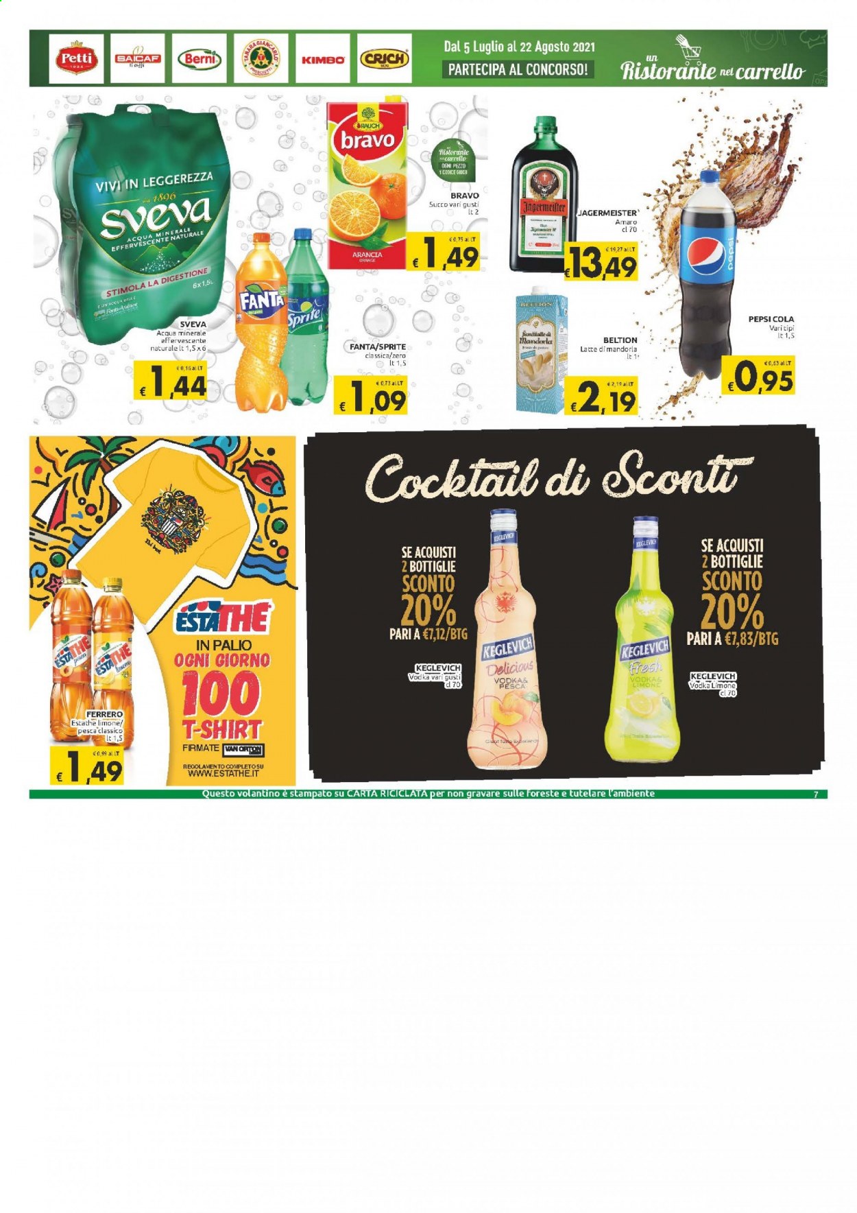 Volantino Carrefour - 14/7/2021 - 26/7/2021. Pagina 7