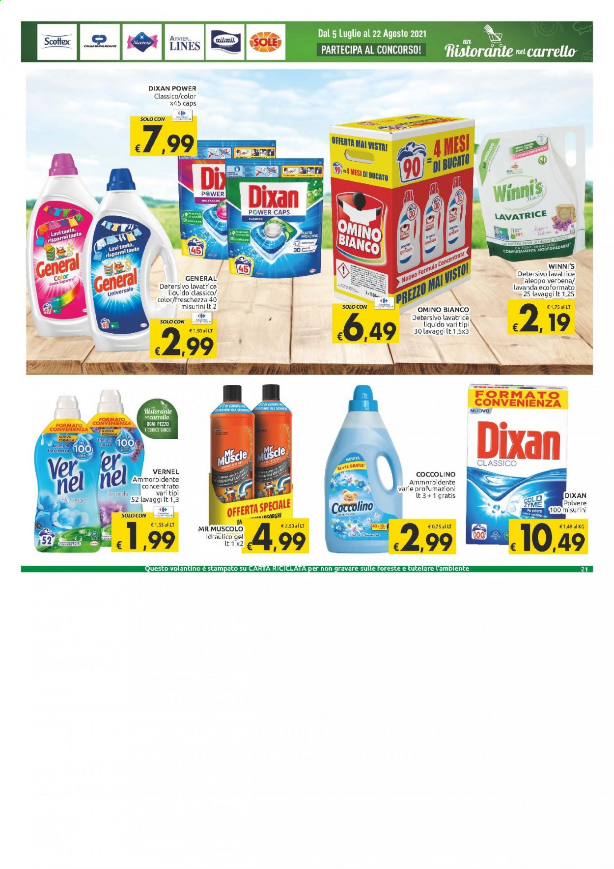 Volantino Carrefour - 14/7/2021 - 26/7/2021. Pagina 21