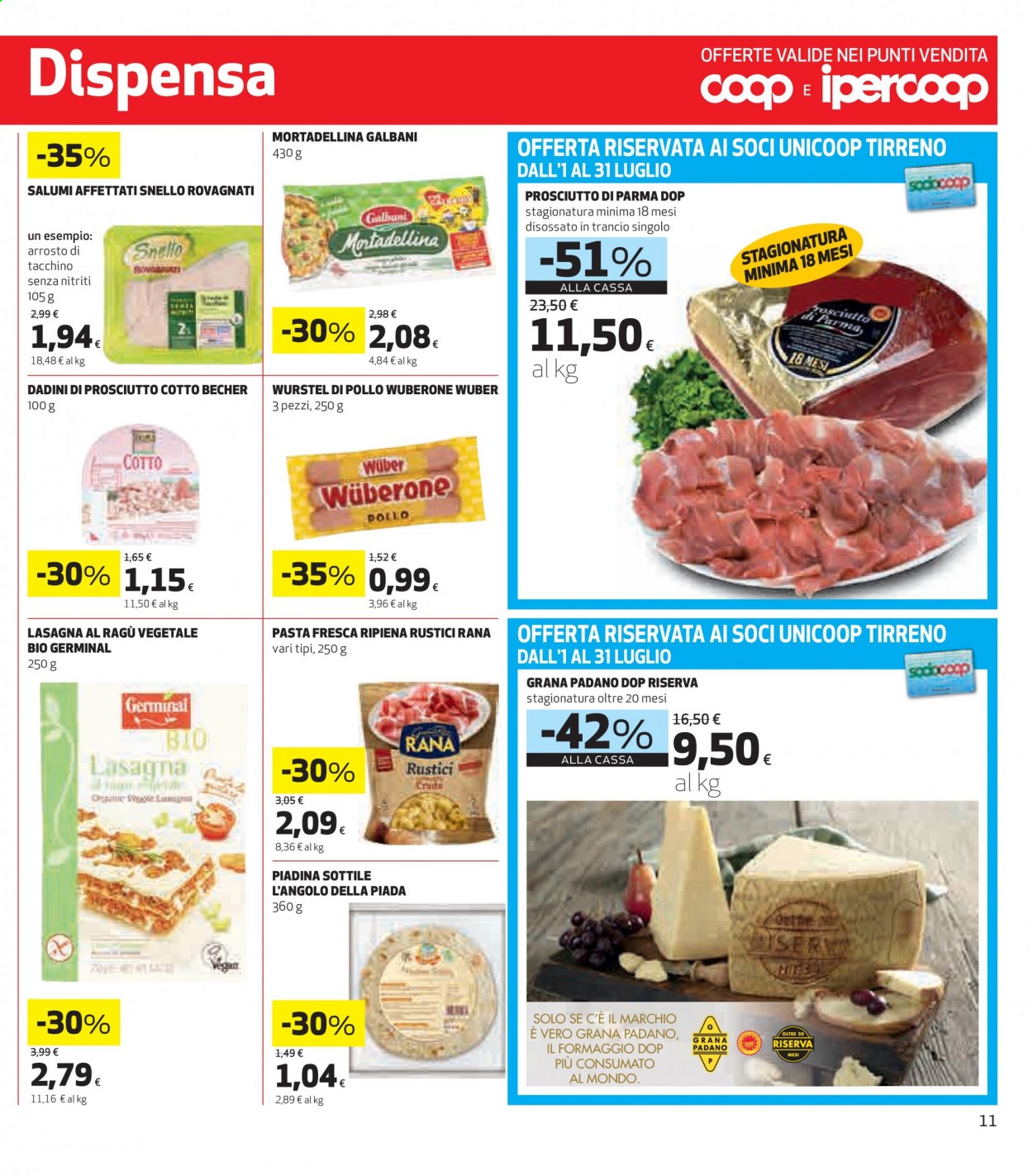 Volantino Coop - 15/7/2021 - 28/7/2021. Pagina 11