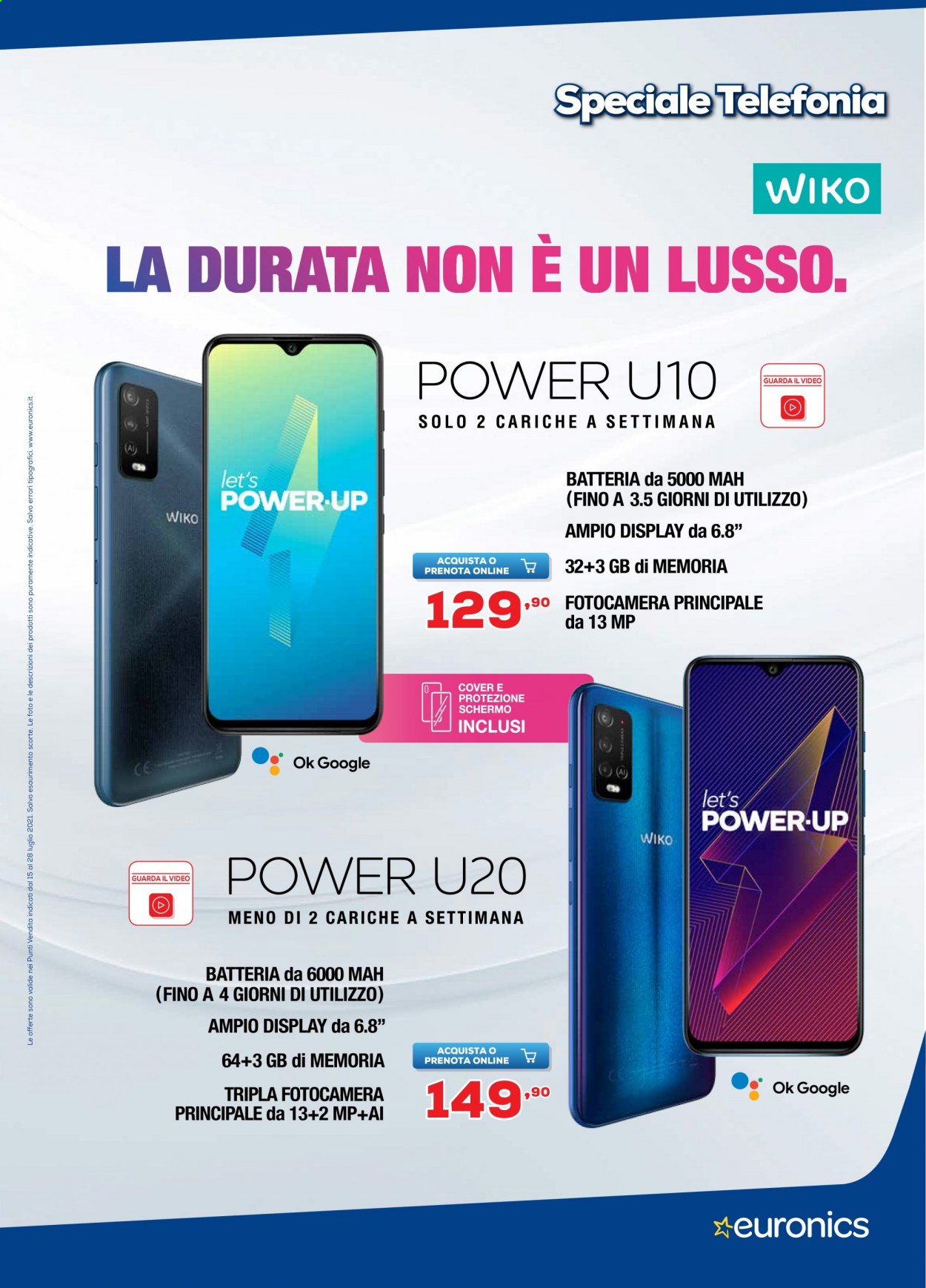 Volantino Euronics - 15/7/2021 - 28/7/2021. Pagina 25
