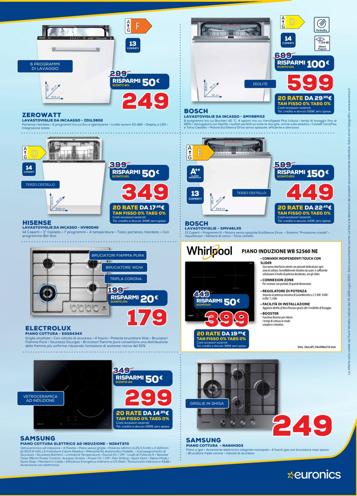 Volantino Euronics - 15/7/2021 - 28/7/2021. Pagina 30