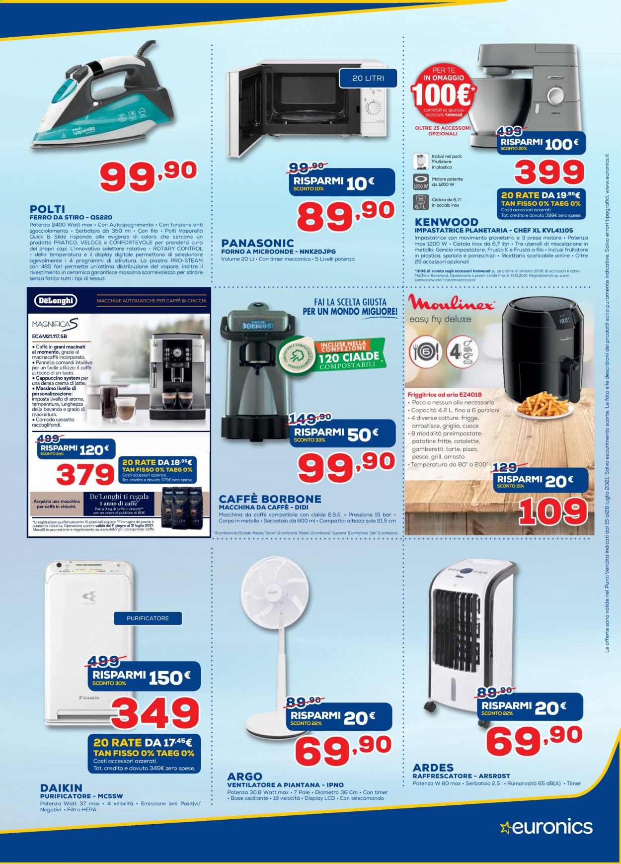 Volantino Euronics - 15/7/2021 - 28/7/2021. Pagina 32