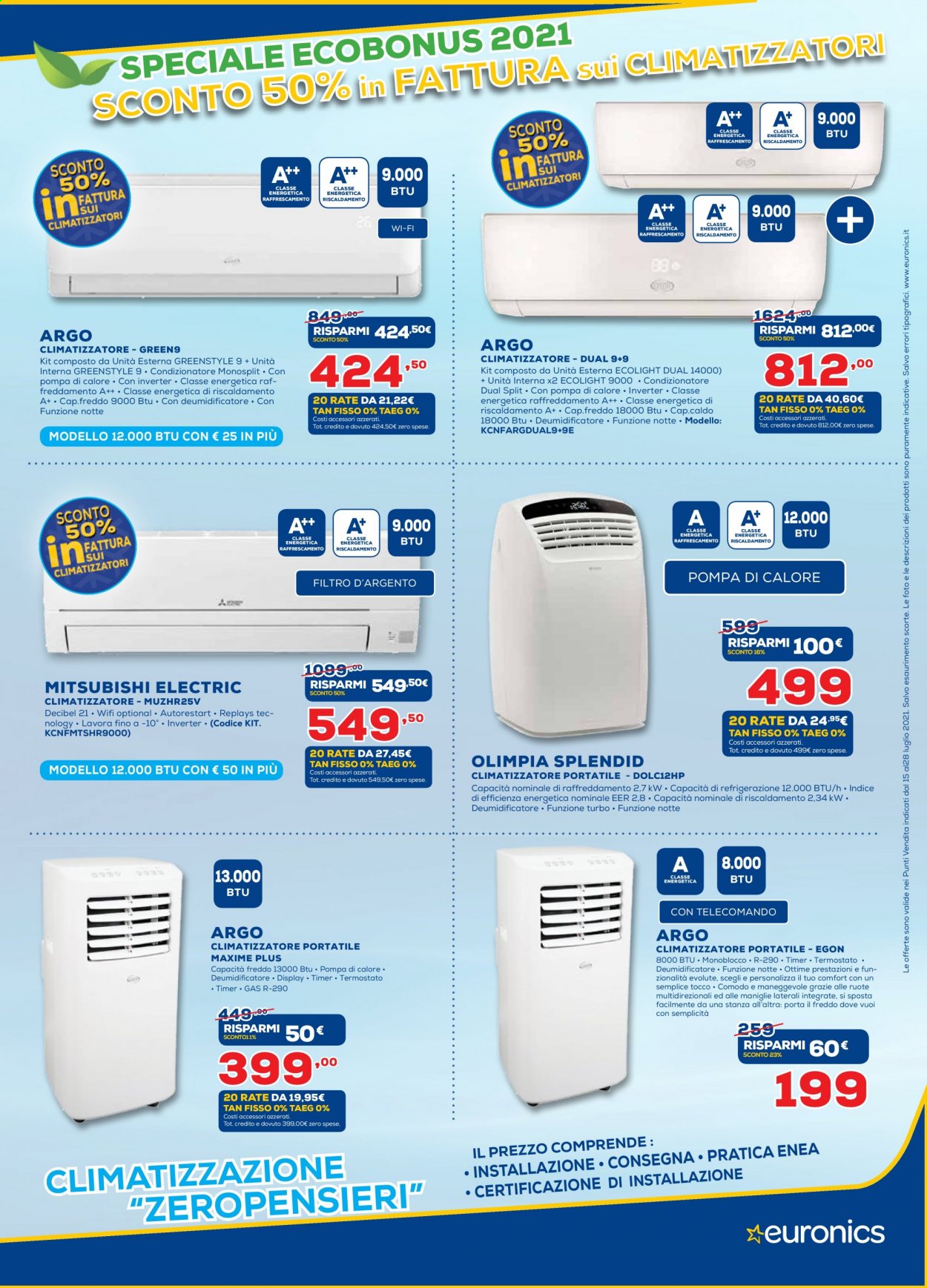 Volantino Euronics - 15/7/2021 - 28/7/2021. Pagina 34
