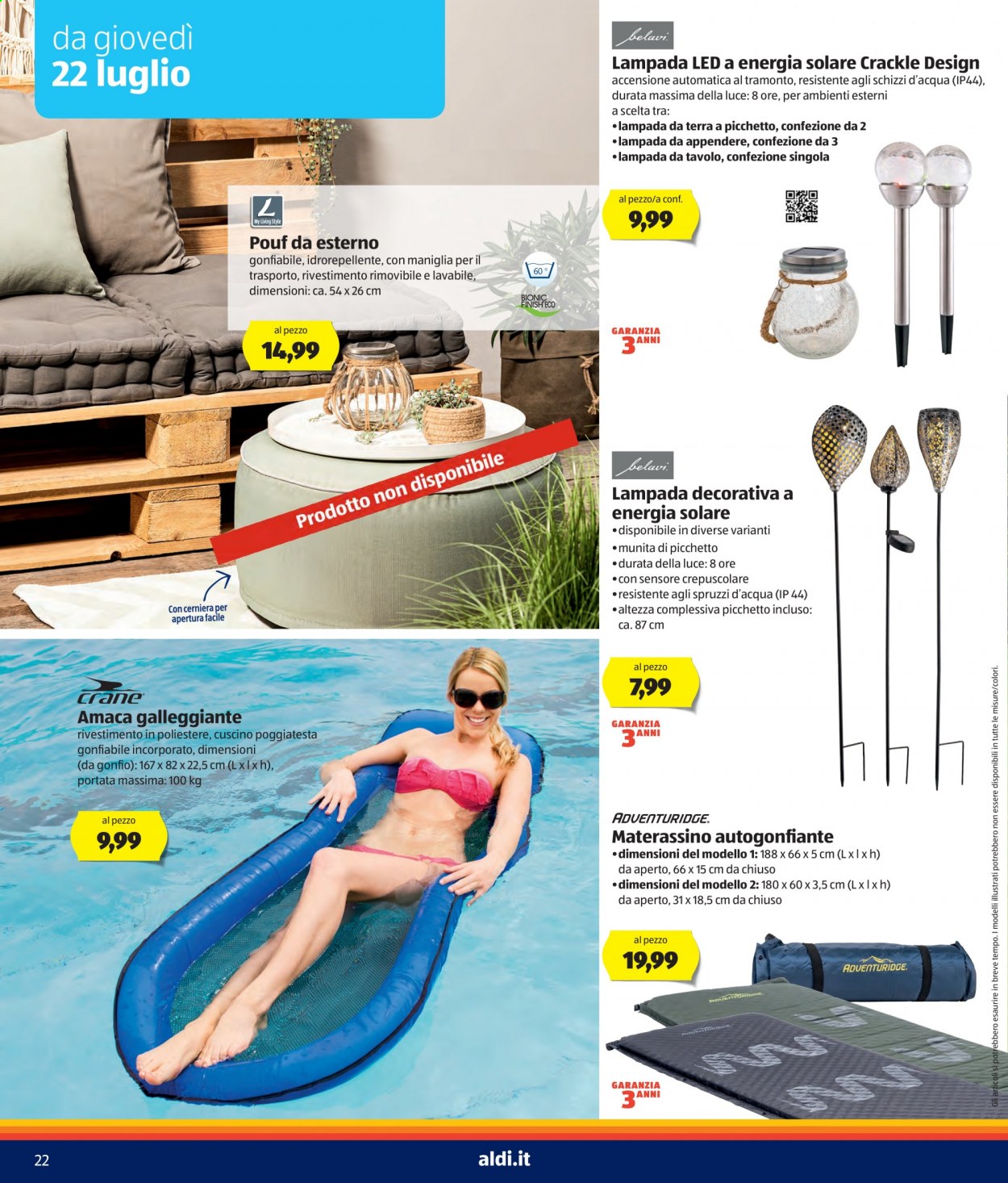 Volantino Aldi - 19/7/2021 - 25/7/2021. Pagina 22
