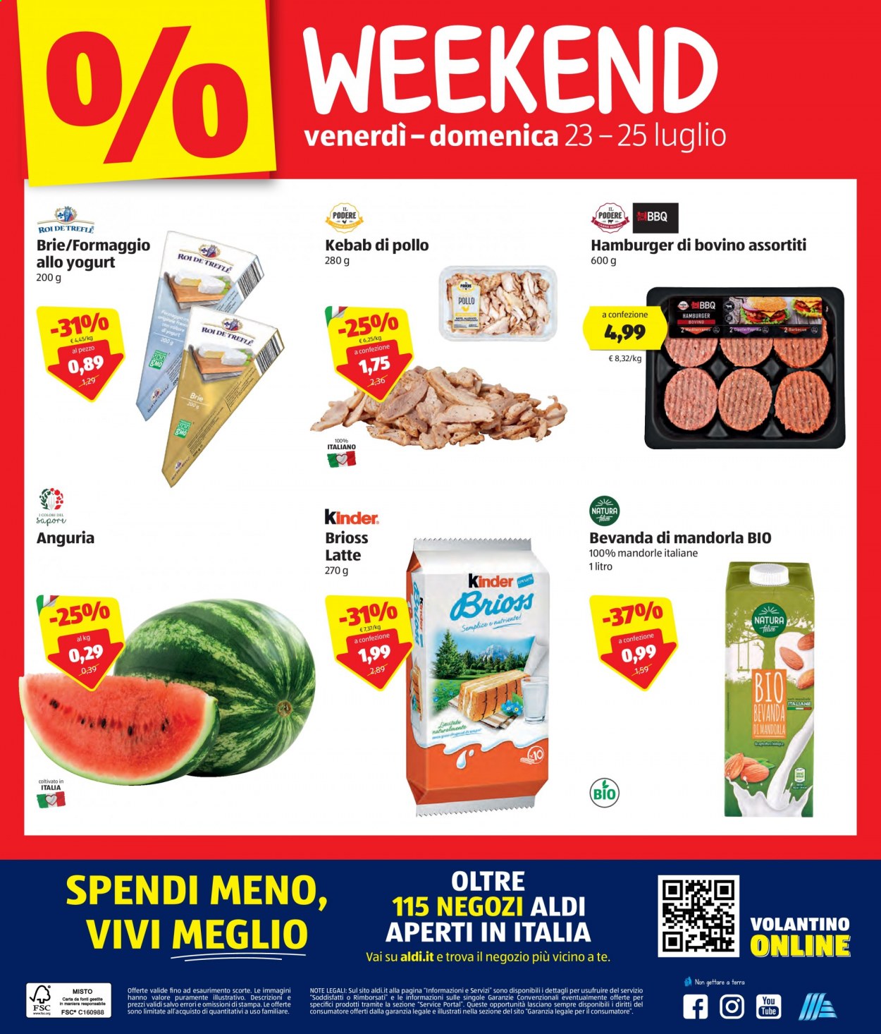 Volantino Aldi - 19/7/2021 - 25/7/2021. Pagina 24