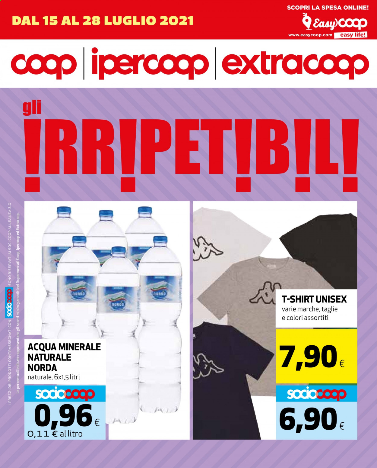 Volantino Coop - 15/7/2021 - 28/7/2021. Pagina 1