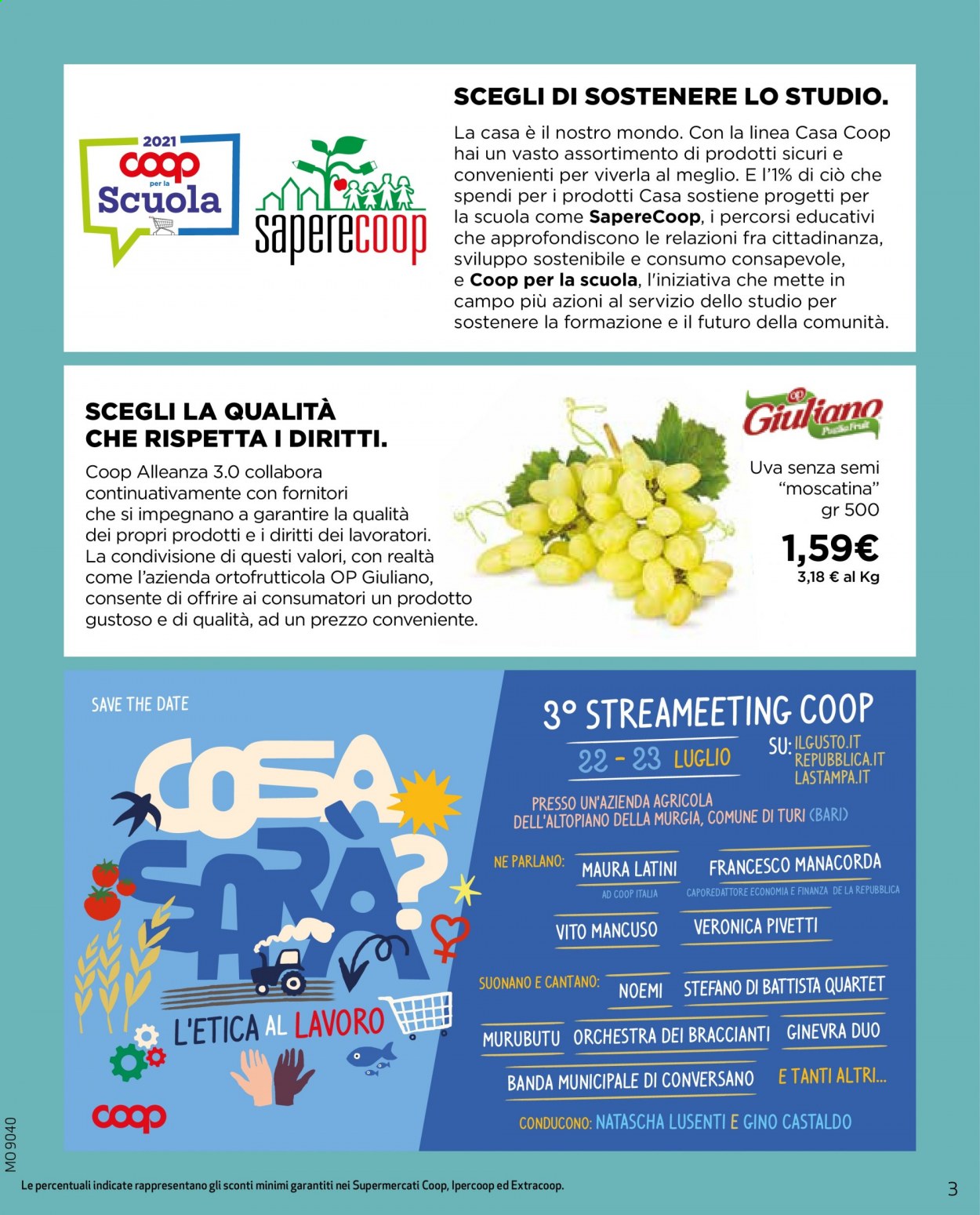 Volantino Coop - 15/7/2021 - 28/7/2021. Pagina 3