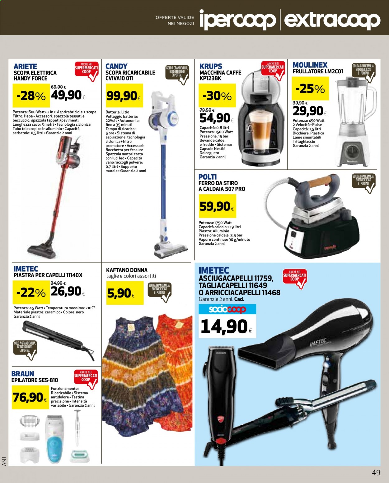 Volantino Coop - 15/7/2021 - 28/7/2021. Pagina 49