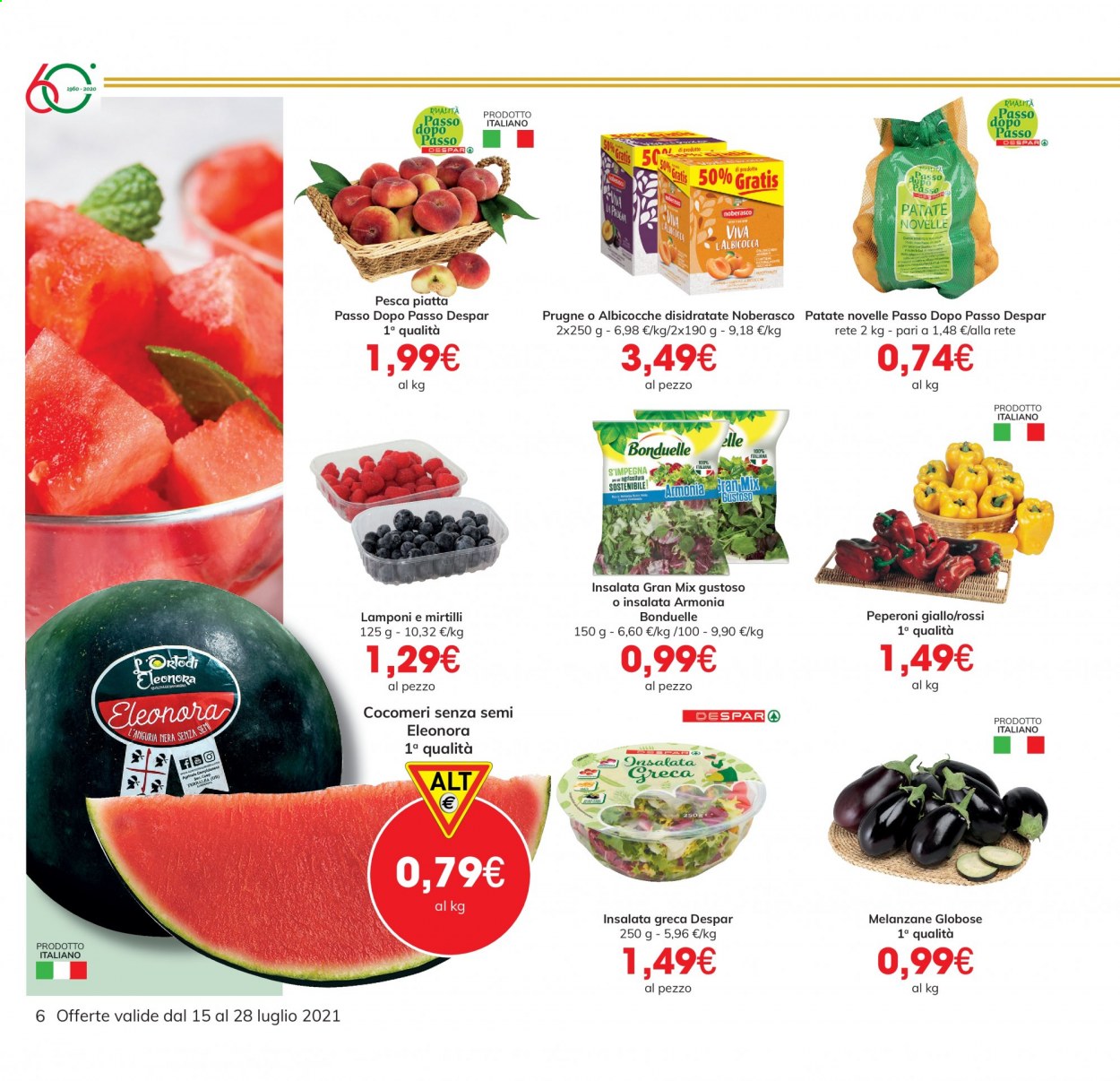 Volantino Eurospar - 15/7/2021 - 28/7/2021. Pagina 6