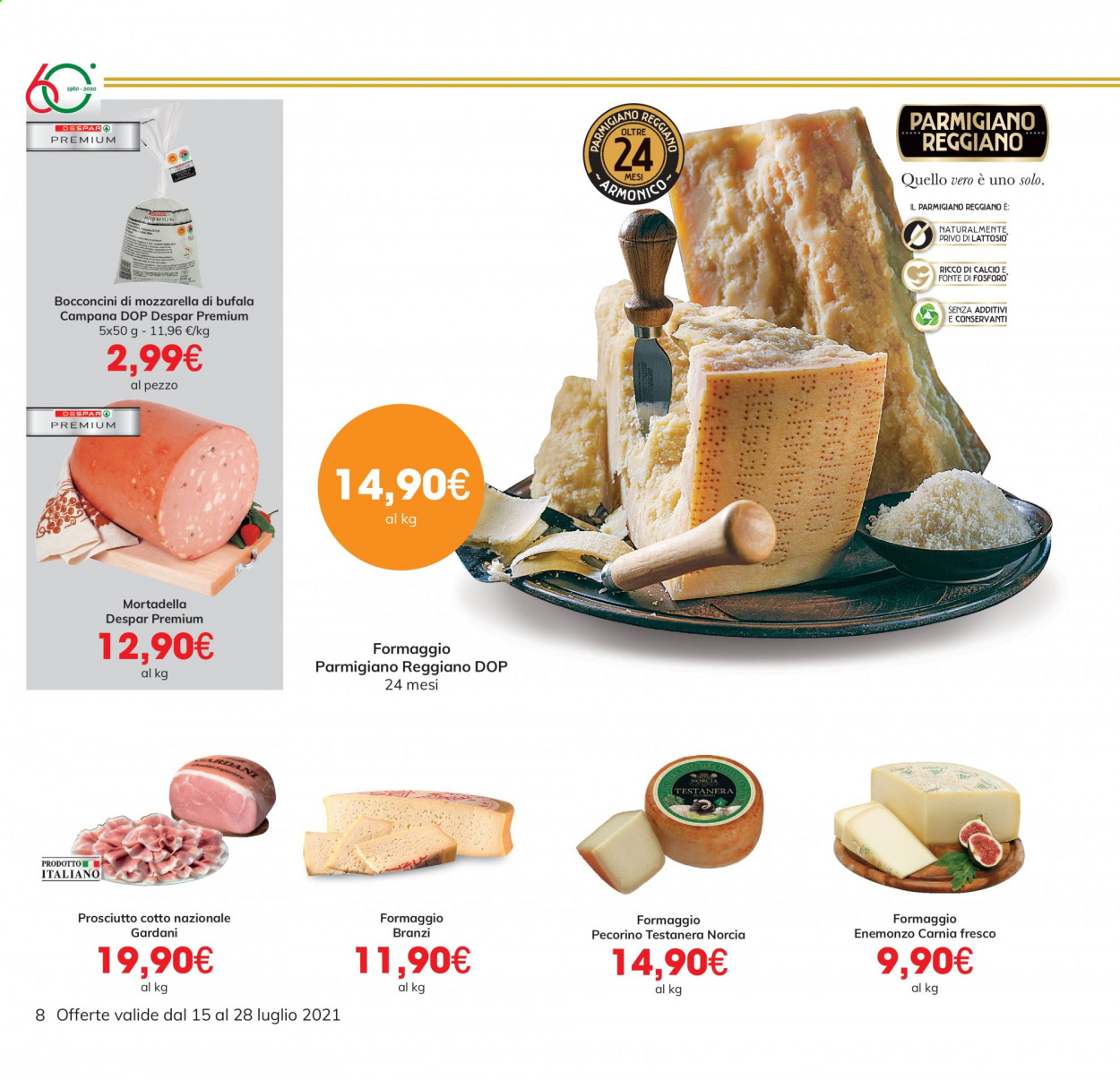 Volantino Eurospar - 15/7/2021 - 28/7/2021. Pagina 8