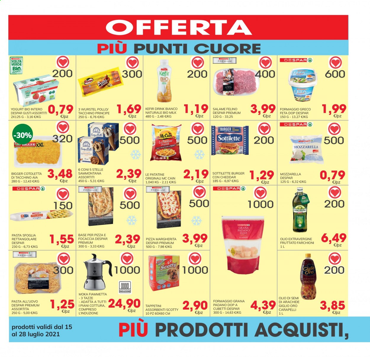 Volantino Eurospar - 15/7/2021 - 28/7/2021. Pagina 22