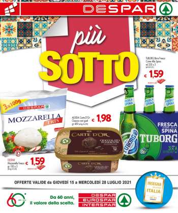 Volantino Eurospar - 15.7.2021 - 28.7.2021.