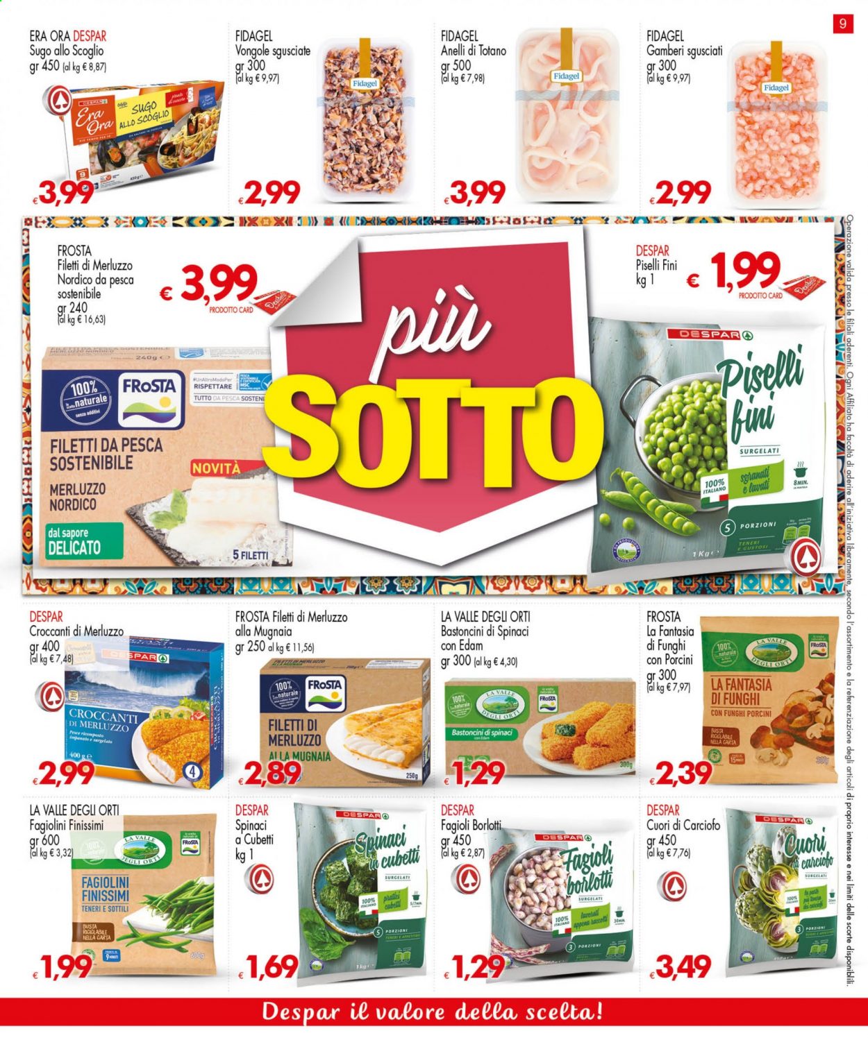 Volantino Eurospar - 15/7/2021 - 28/7/2021. Pagina 9