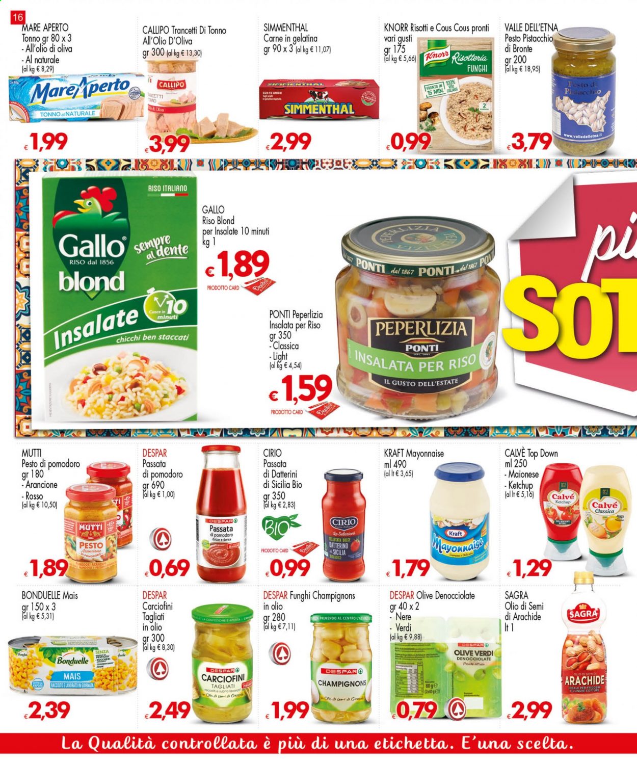 Volantino Eurospar - 15/7/2021 - 28/7/2021. Pagina 16