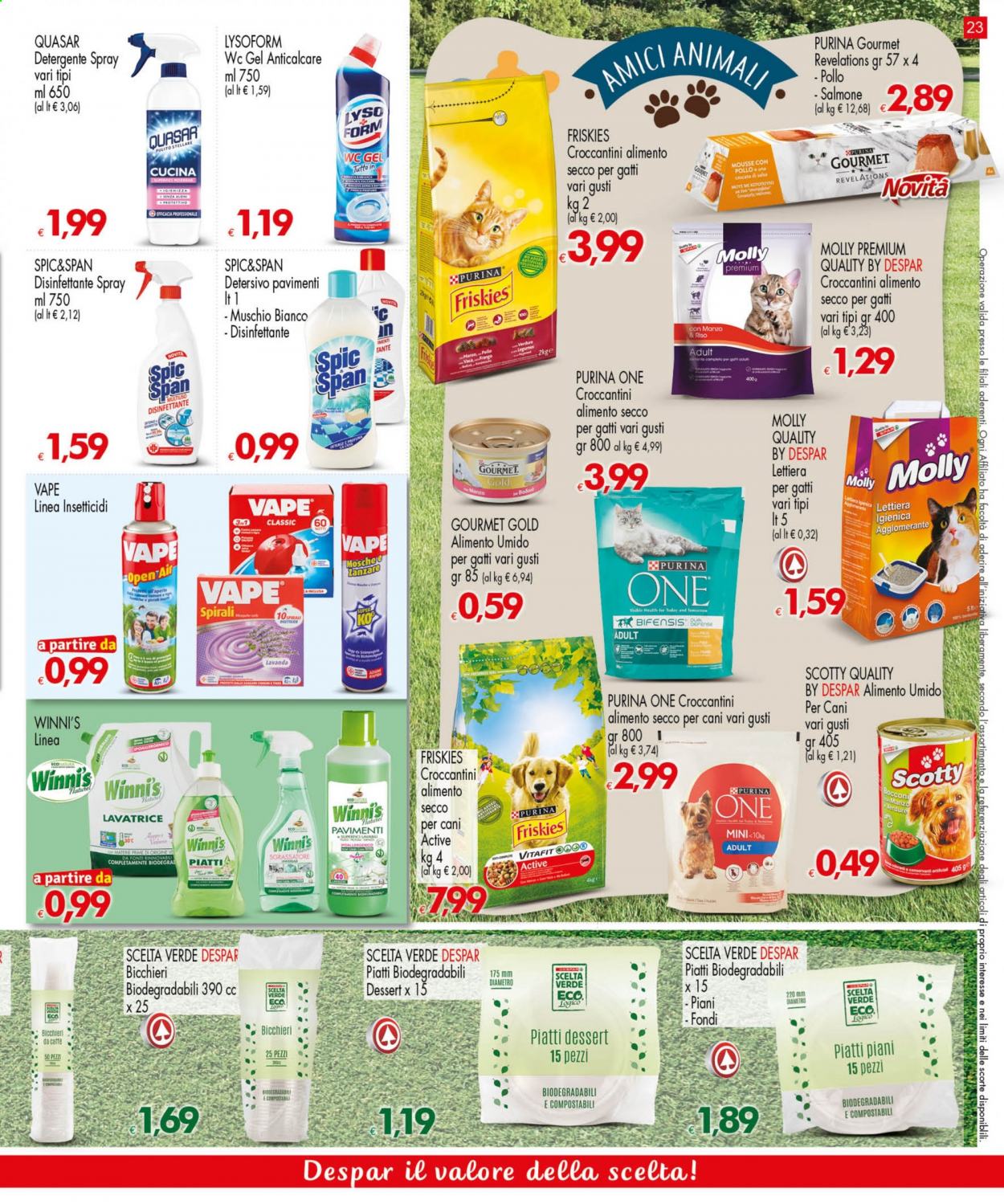 Volantino Eurospar - 15/7/2021 - 28/7/2021. Pagina 23