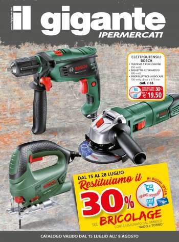 Volantino Il Gigante - 15.7.2021 - 8.8.2021.