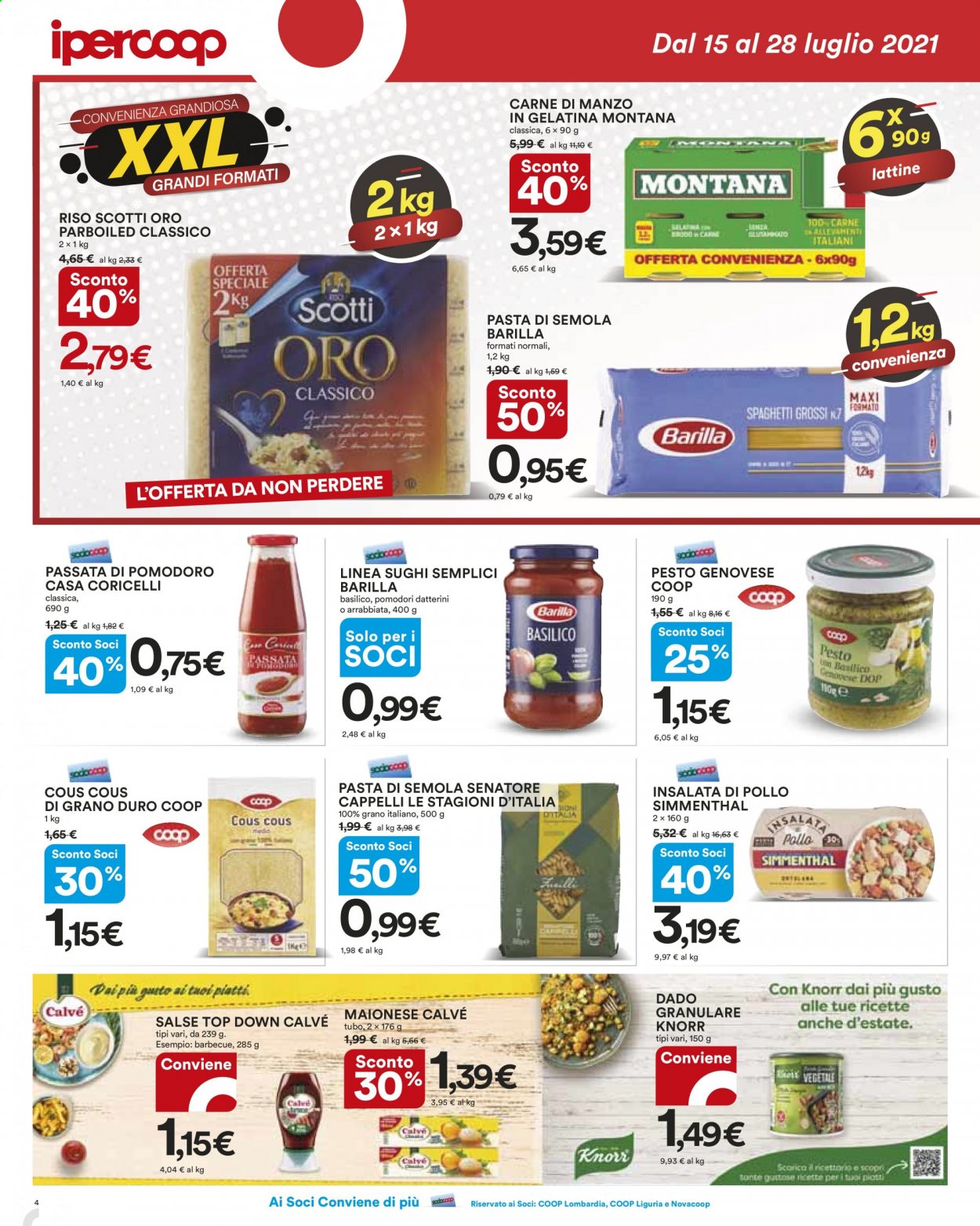 Volantino Coop - 15/7/2021 - 28/7/2021. Pagina 4
