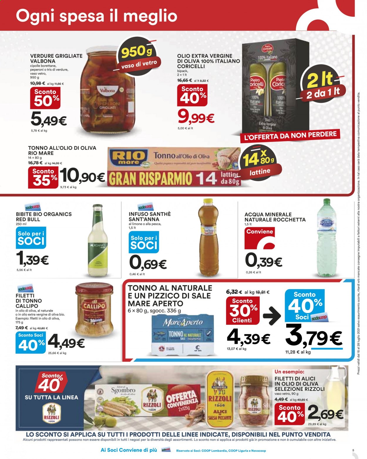 Volantino Coop - 15/7/2021 - 28/7/2021. Pagina 5