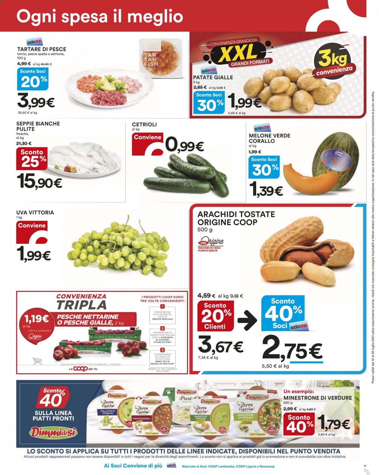 Volantino Coop - 15/7/2021 - 28/7/2021. Pagina 11