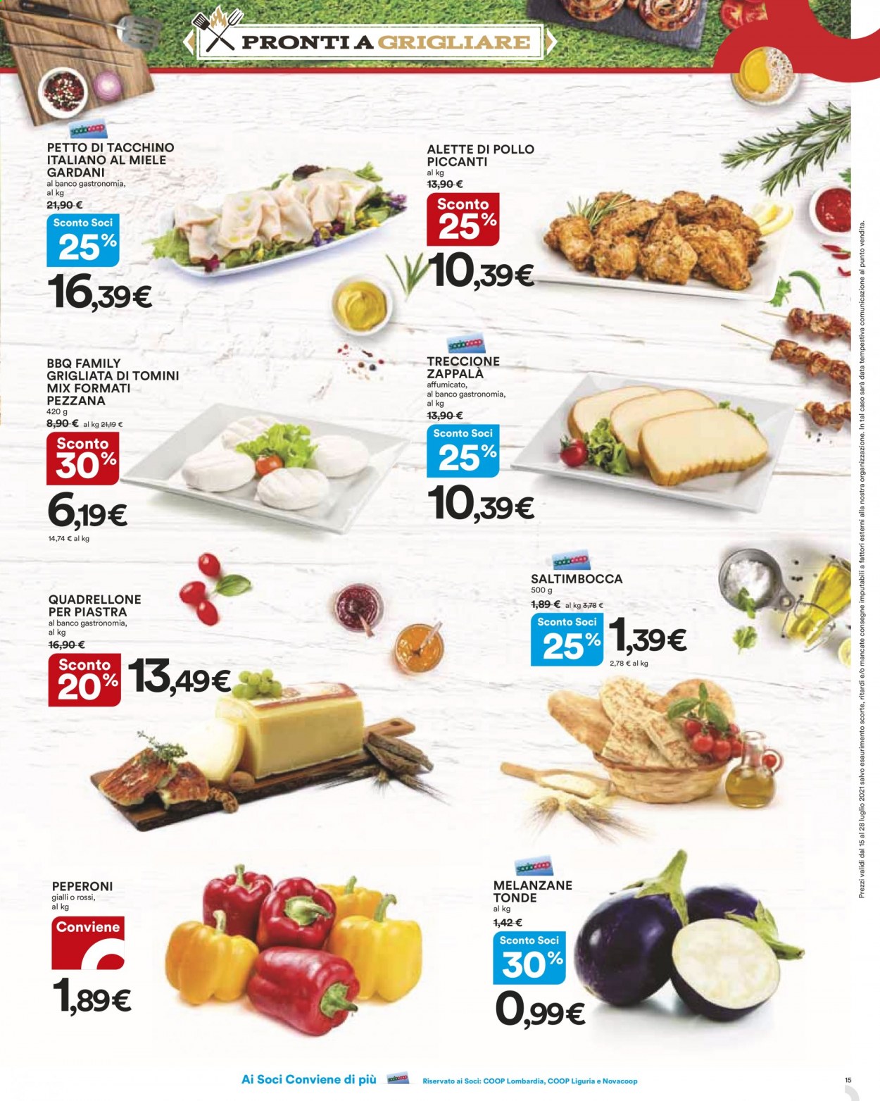 Volantino Coop - 15/7/2021 - 28/7/2021. Pagina 15