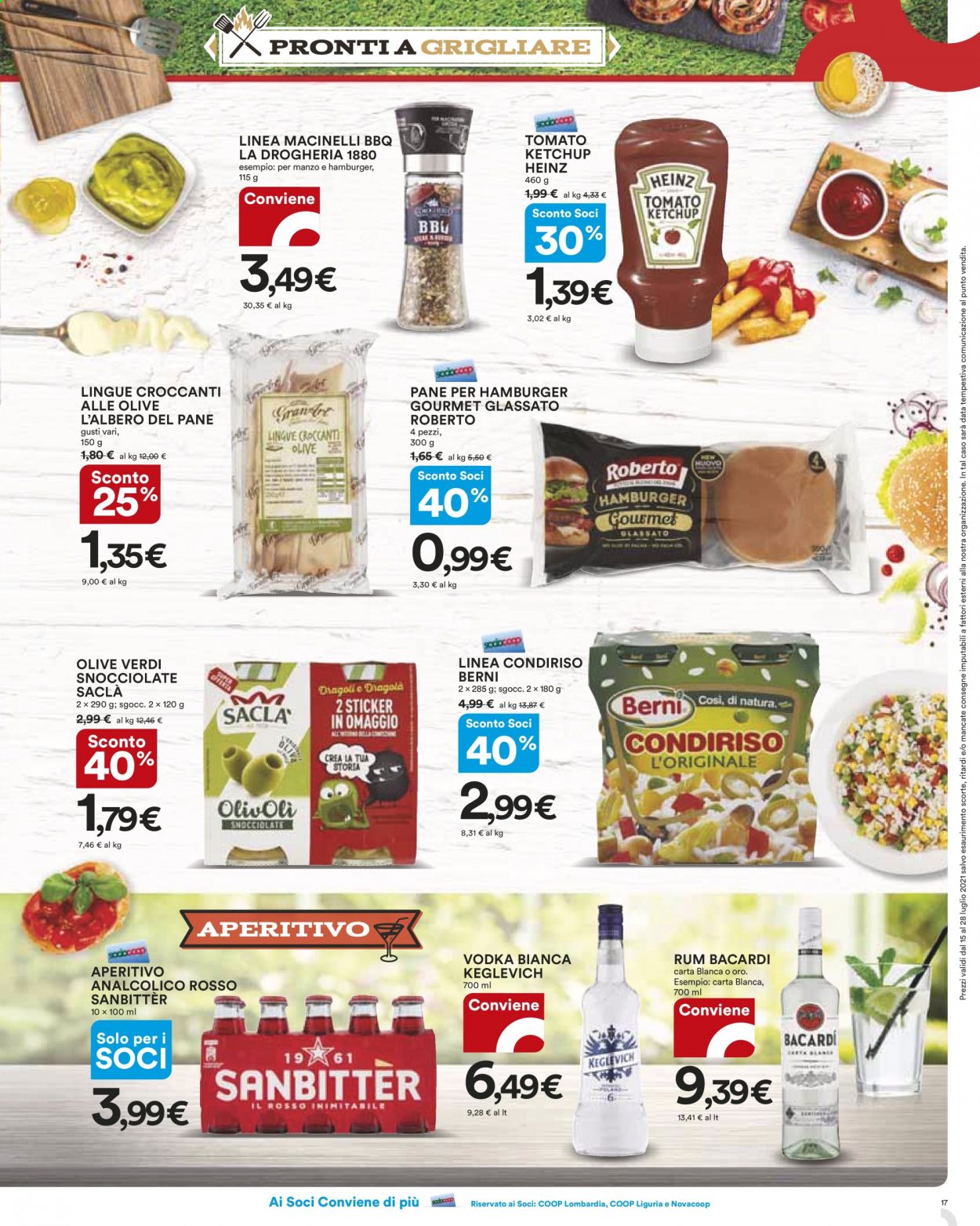 Volantino Coop - 15/7/2021 - 28/7/2021. Pagina 17
