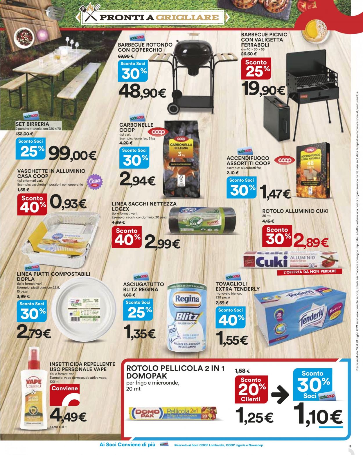 Volantino Coop - 15/7/2021 - 28/7/2021. Pagina 19