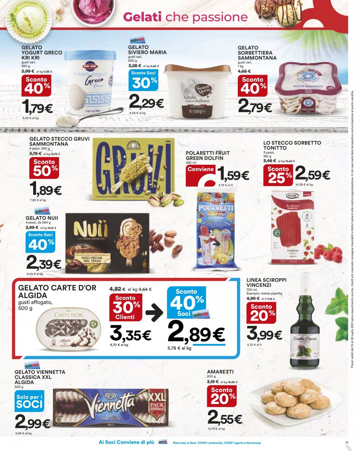 Volantino Coop - 15/7/2021 - 28/7/2021. Pagina 21