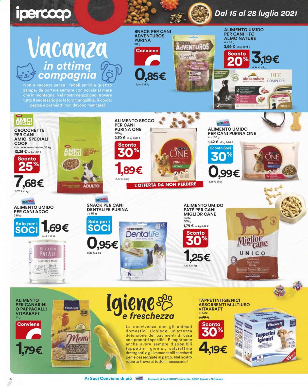 Volantino Coop - 15/7/2021 - 28/7/2021. Pagina 22