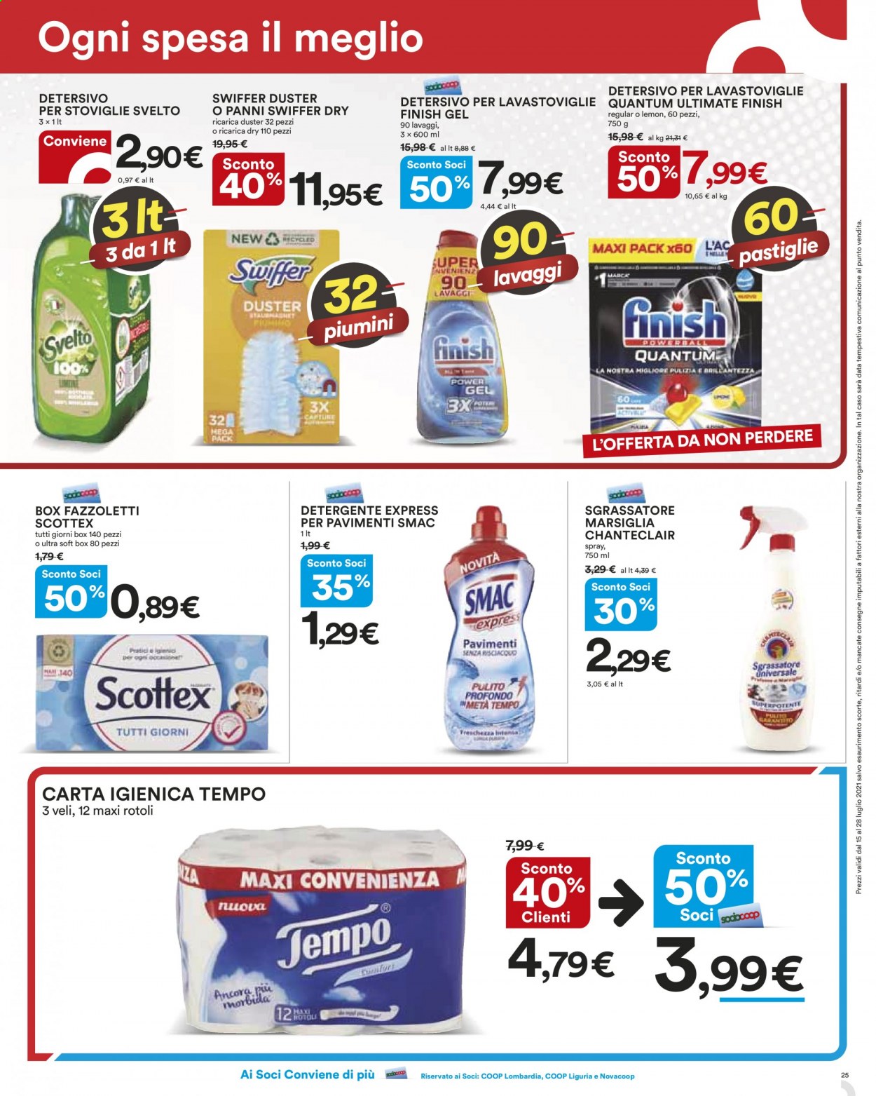 Volantino Coop - 15/7/2021 - 28/7/2021. Pagina 25