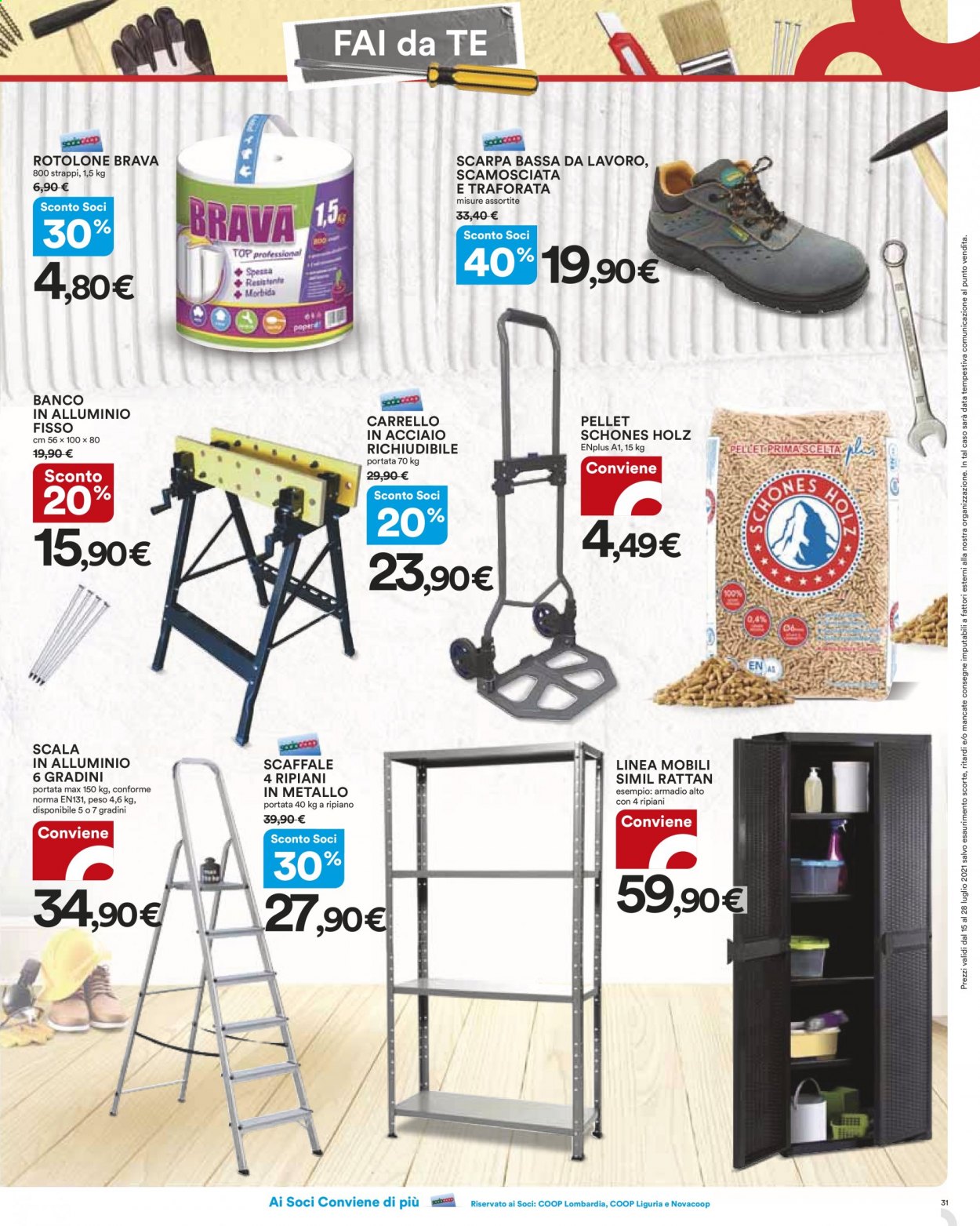 Volantino Coop - 15/7/2021 - 28/7/2021. Pagina 31