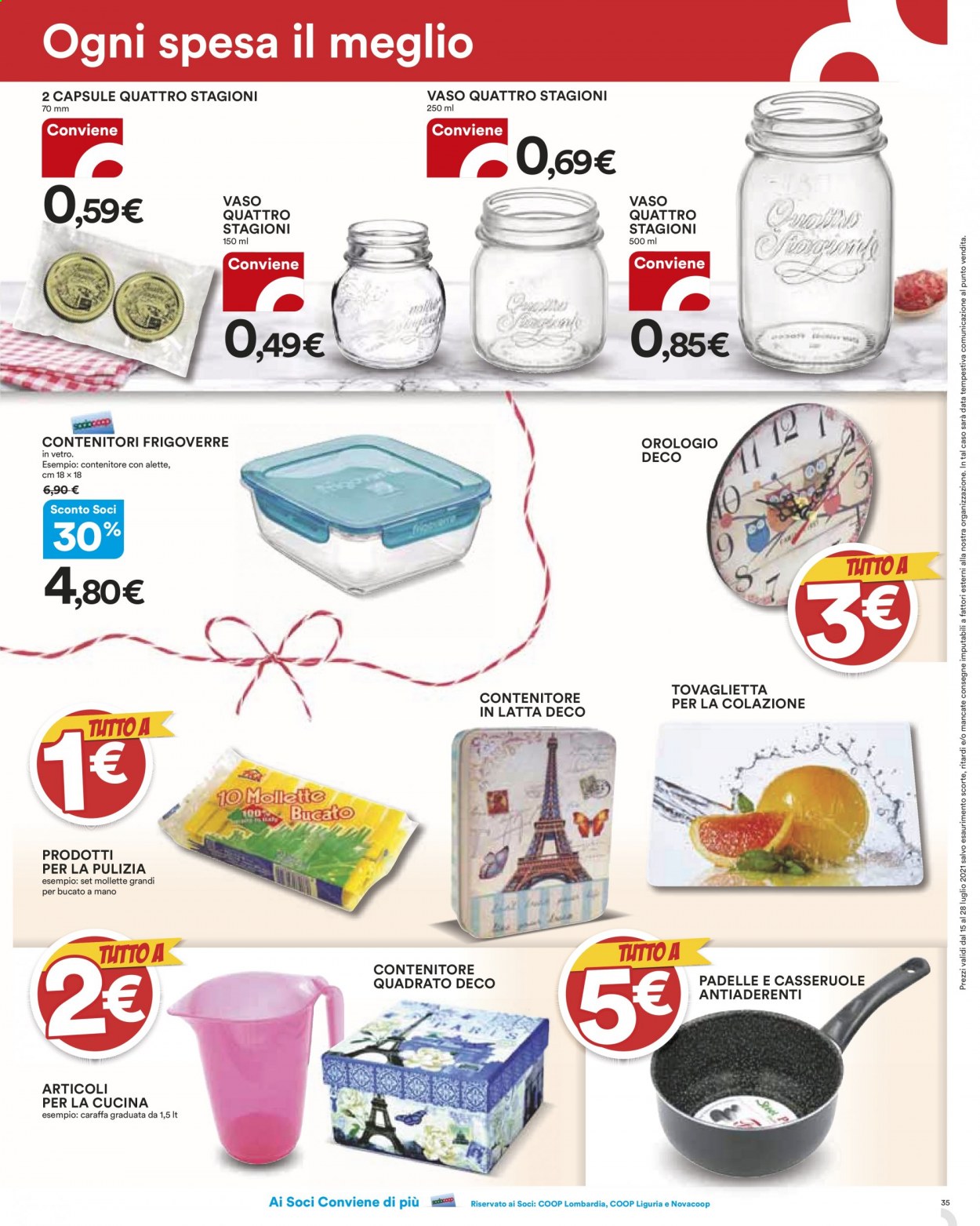Volantino Coop - 15/7/2021 - 28/7/2021. Pagina 35