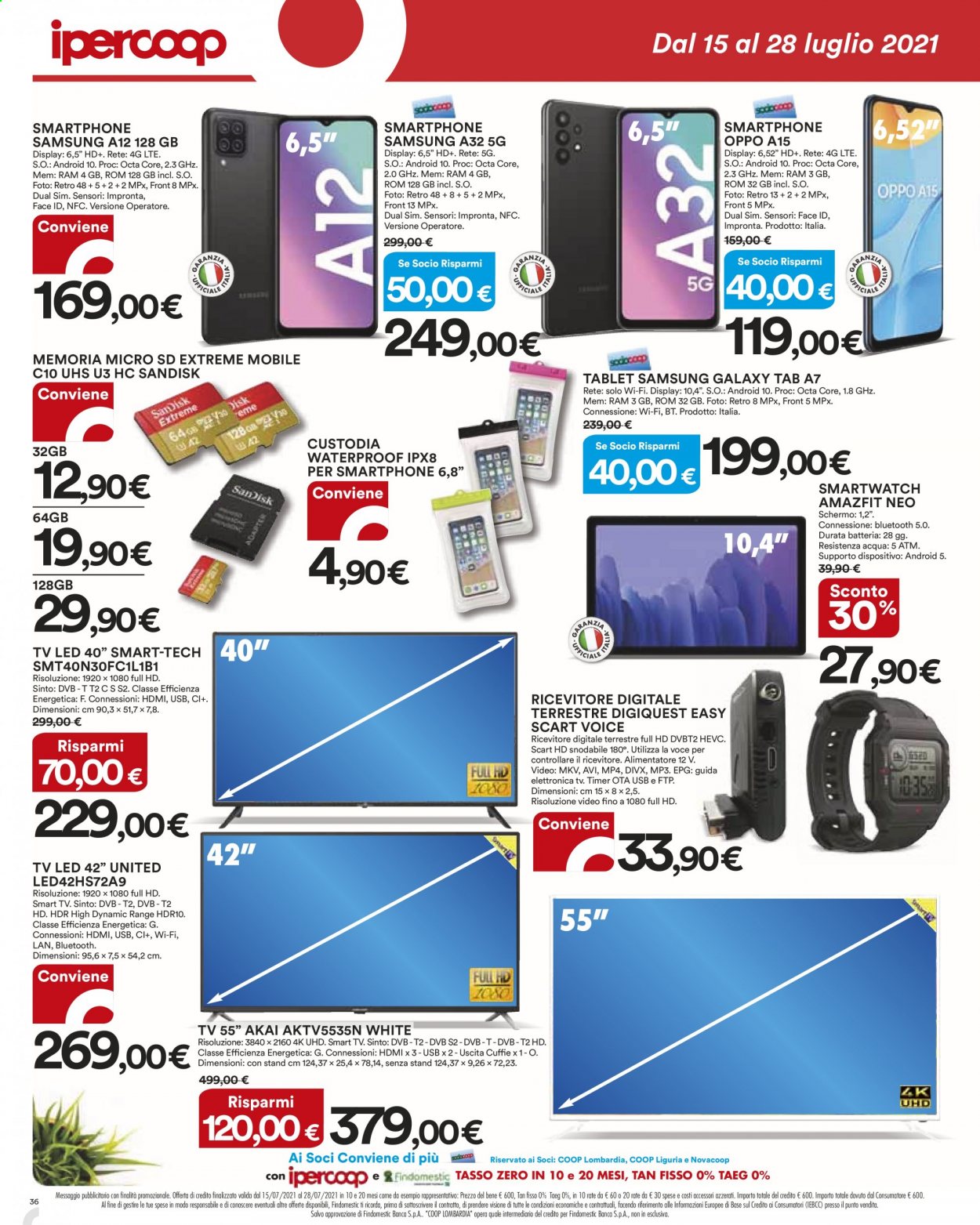Volantino Coop - 15/7/2021 - 28/7/2021. Pagina 36