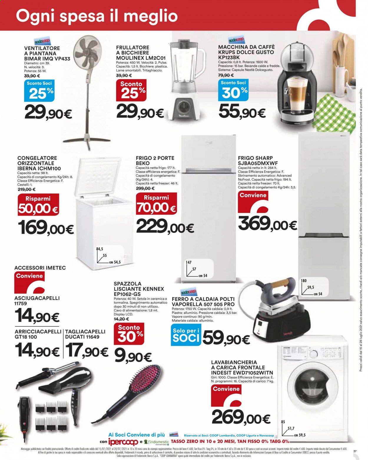 Volantino Coop - 15/7/2021 - 28/7/2021. Pagina 37