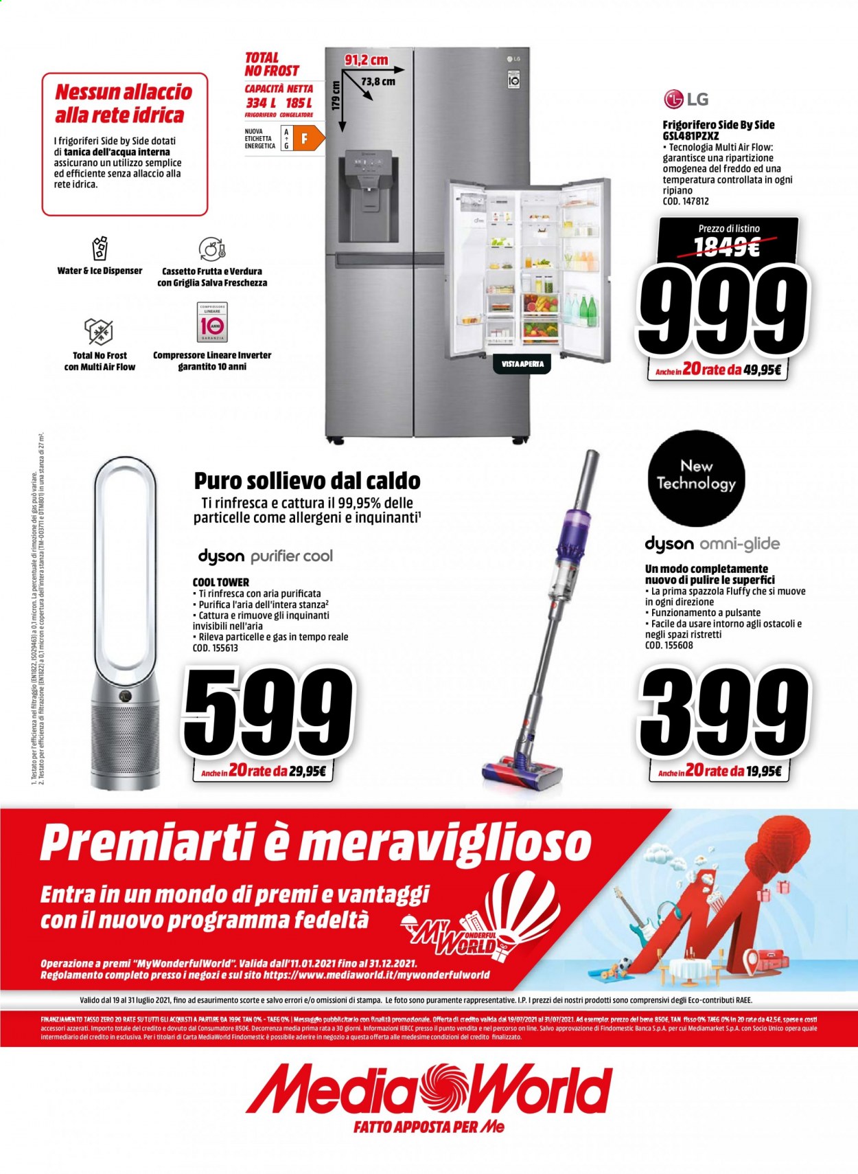 Volantino MediaWorld - 19/7/2021 - 31/7/2021. Pagina 12