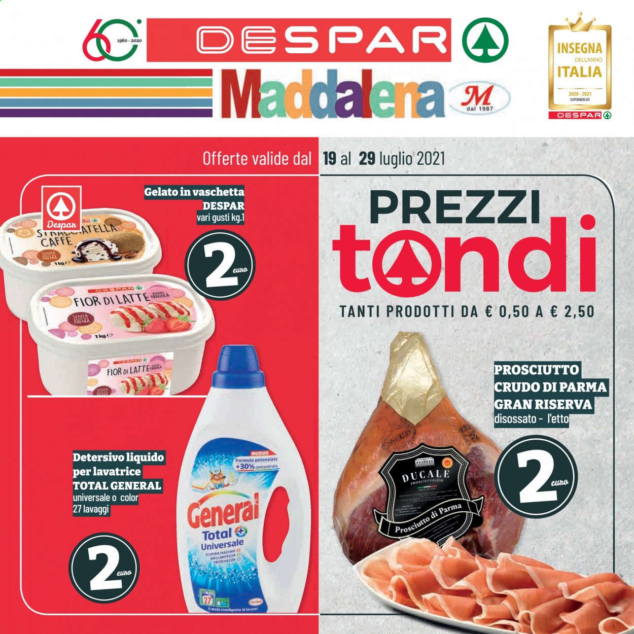 Volantino Despar - 19/7/2021 - 29/7/2021. Pagina 1