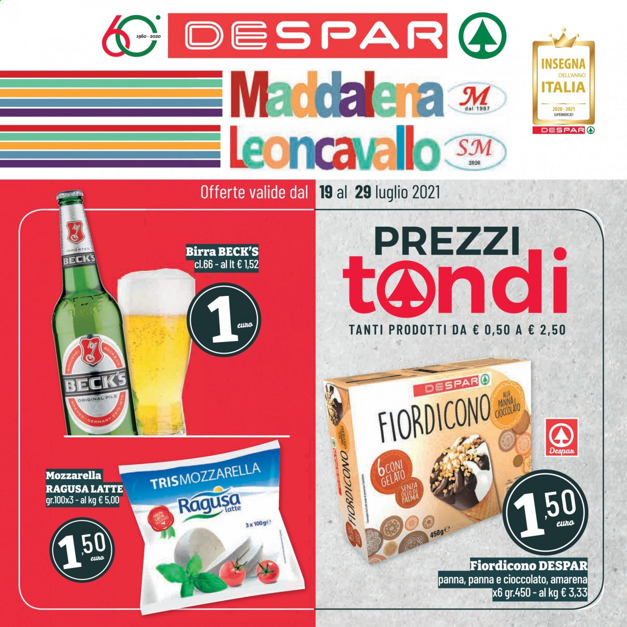 Volantino Despar - 19/7/2021 - 29/7/2021. Pagina 16